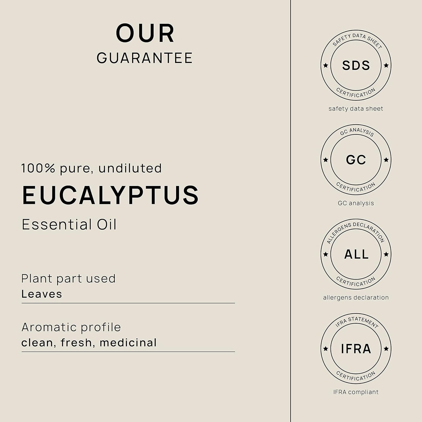 VINEVIDA Eucalyptus Essential Oil - Gallon Undiluted - Pure, Natural, and Raw Eucalyptus Oil for DIY Candle Scents, Soap Making, and More - 8 lbs