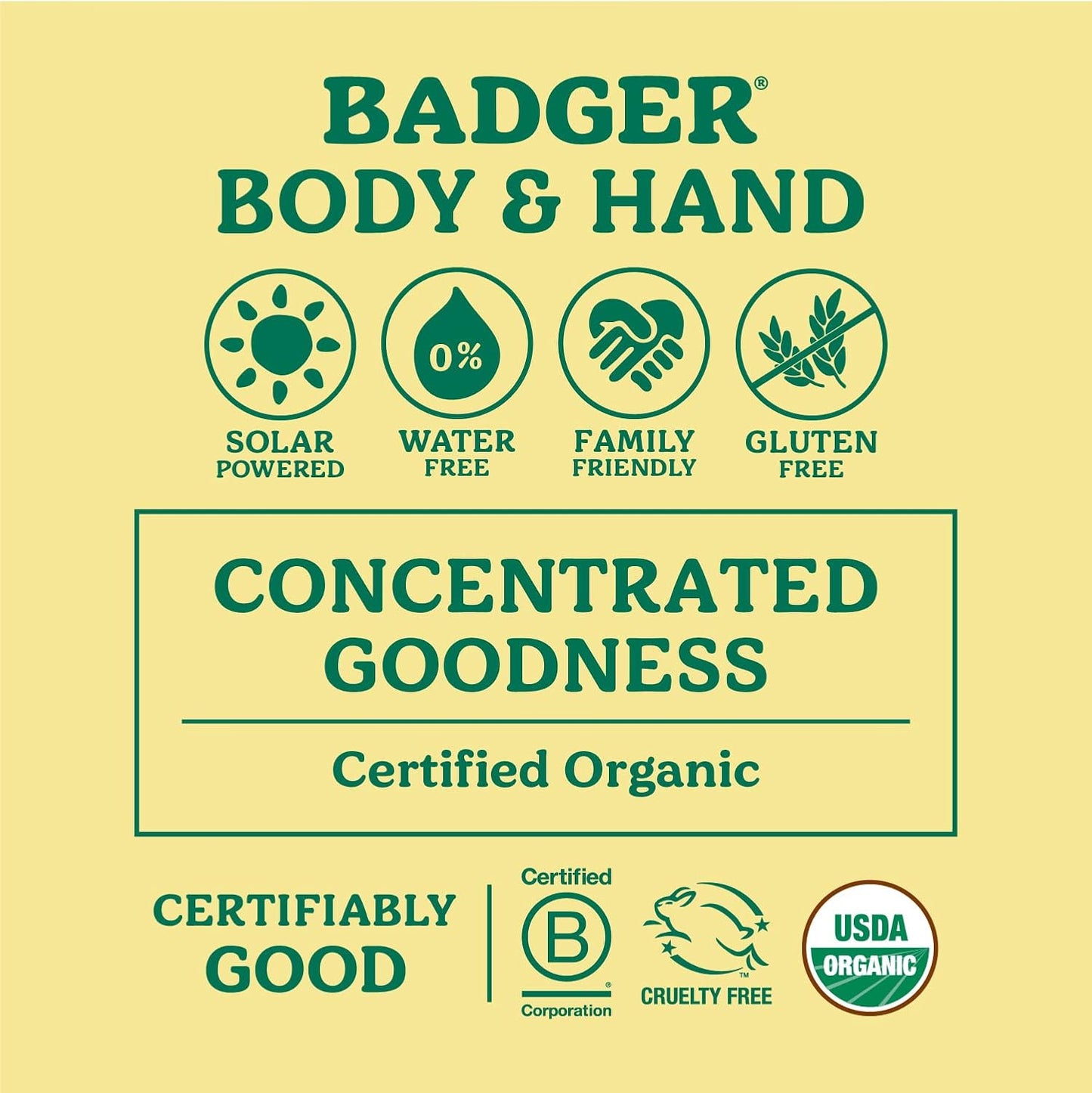 Badger Foot Balm, 100% Organic Foot Cream for Dry Cracked Heels and Feet, Fast Acting Foot Care for Women & Men, All-Natural Cracked Heel Treatment, 2 oz Tin, 2-Pack