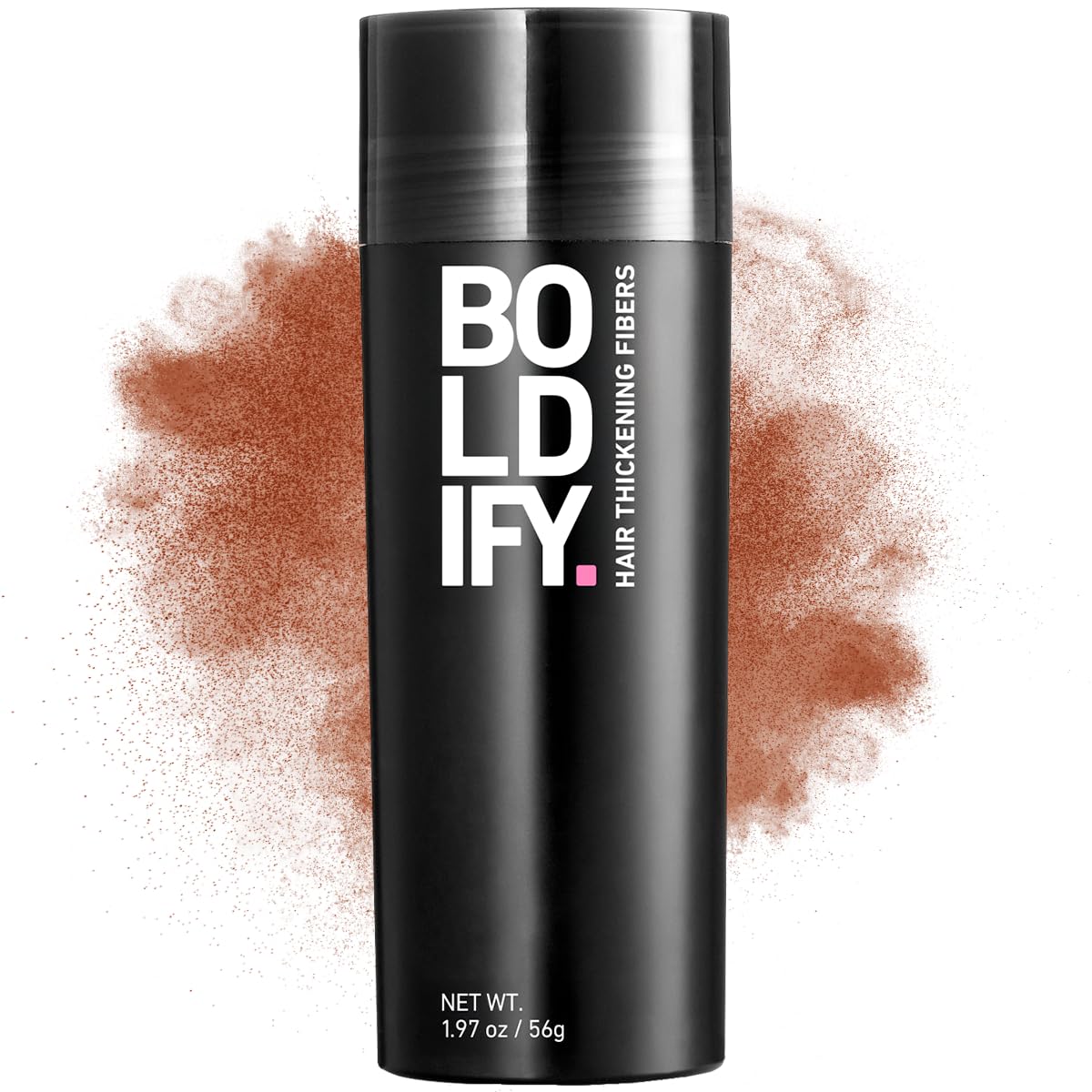 BOLDIFY Hair Fibers (56g) - Fill In Thinning and Fine Hair for an Instantly Fuller, Thicker Look - 14 Shades for Women & Men - Auburn
