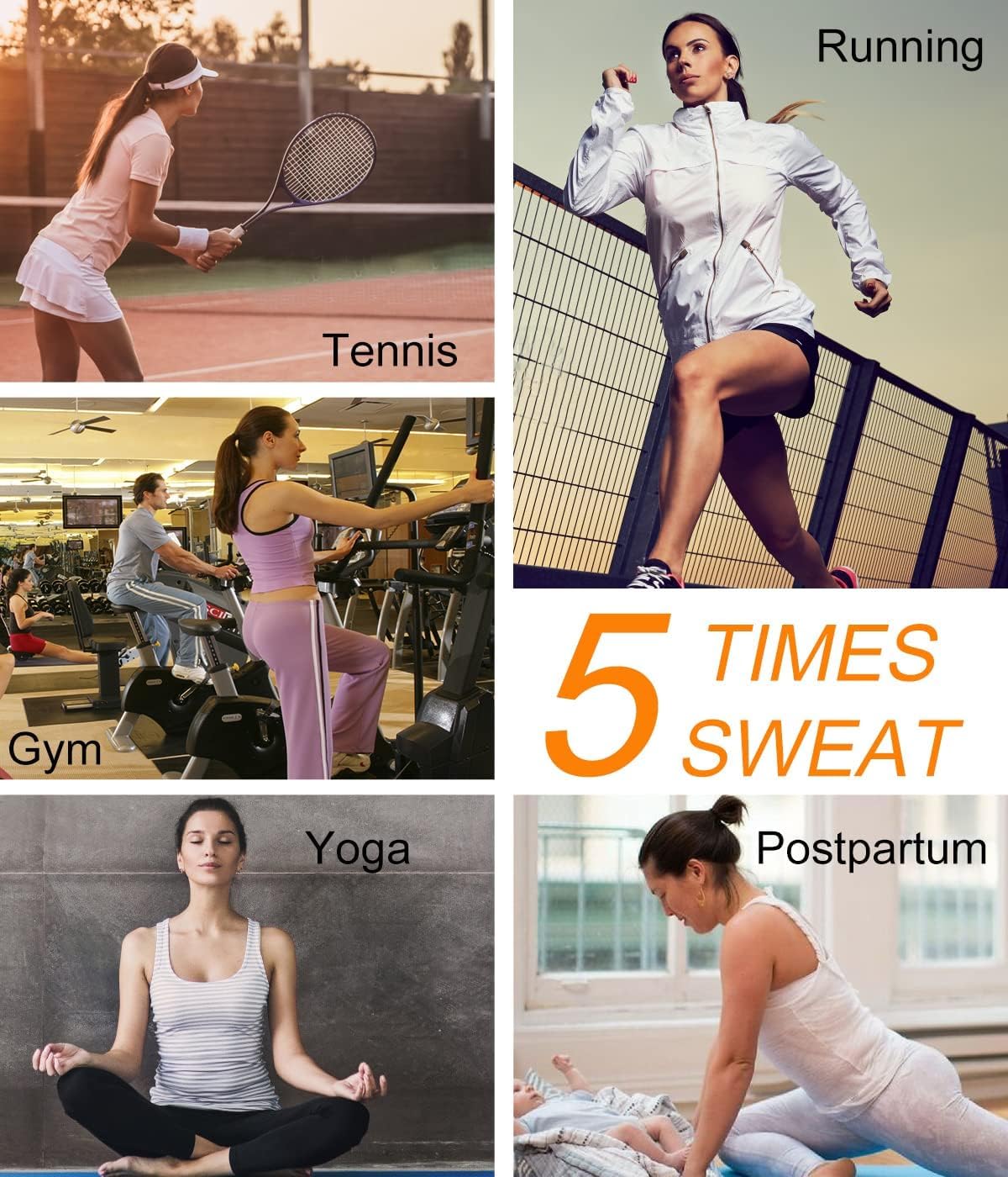 NonEcho Neoprene Sweat Sauna Suit Shaper for Women Slimming Full Body Shapewear Waist Trainer Workout Top with Sleeve