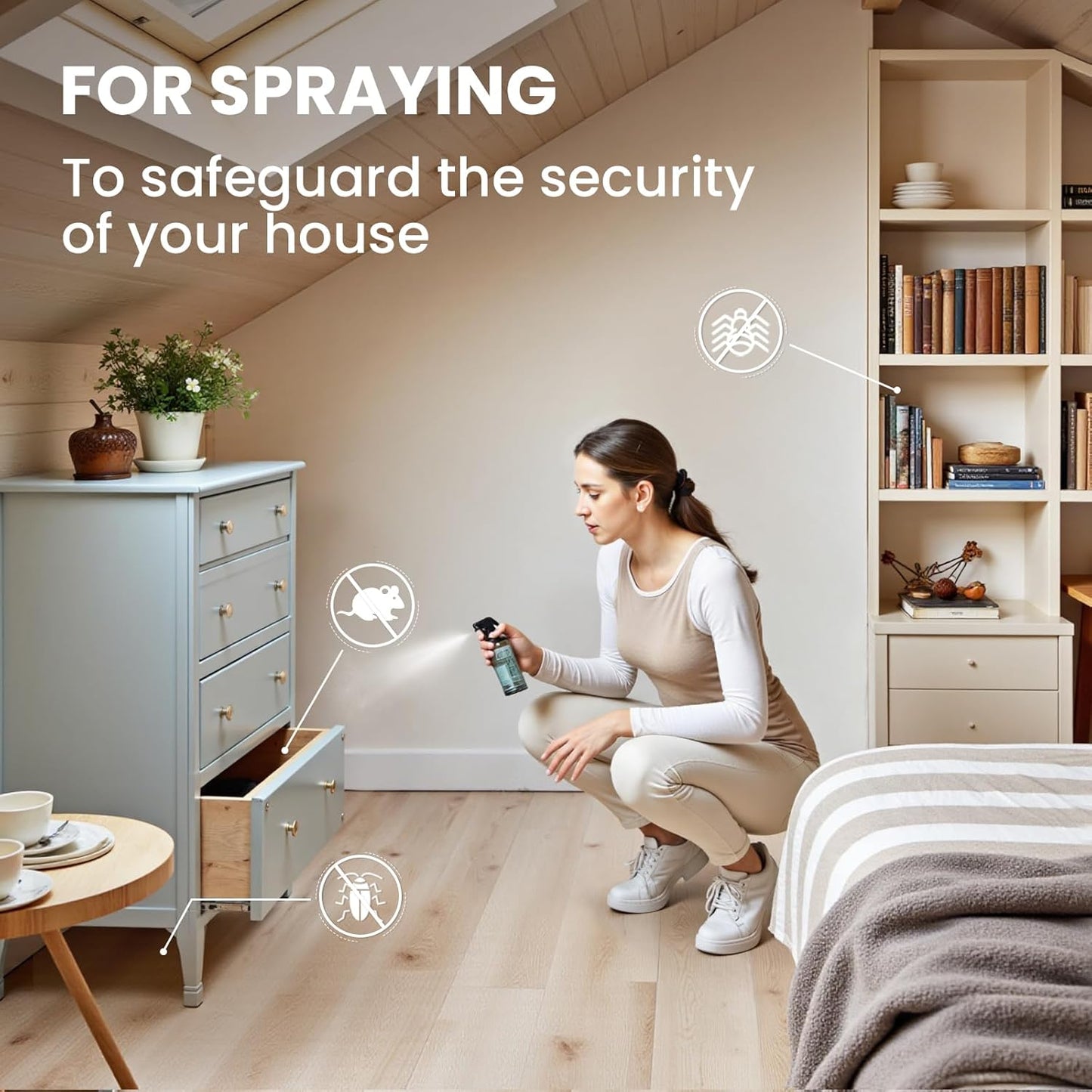 HIQILI Peppermint Essential Oil Add to Spray, Diffuser, Can Enjoy Air Freshening, Use in Kitchen, Bedroom, Office, Extra Free Travel Bottle - 3.38 Fl Oz/100 ML