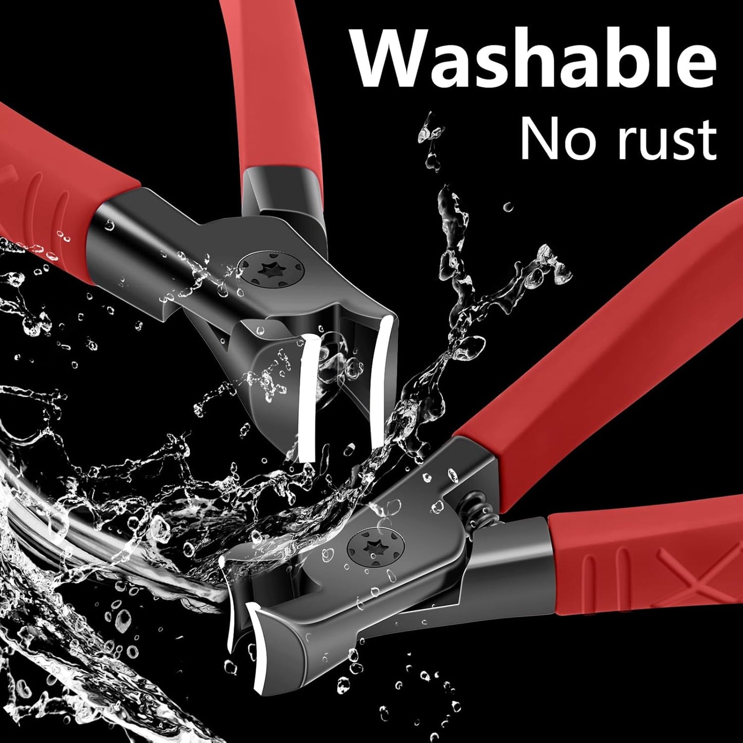 Upgraded Large Nail Clippers for Men, Senior Toenail Clippers with Non-Slip Long Handle and Open Jaw for Thick Toenails