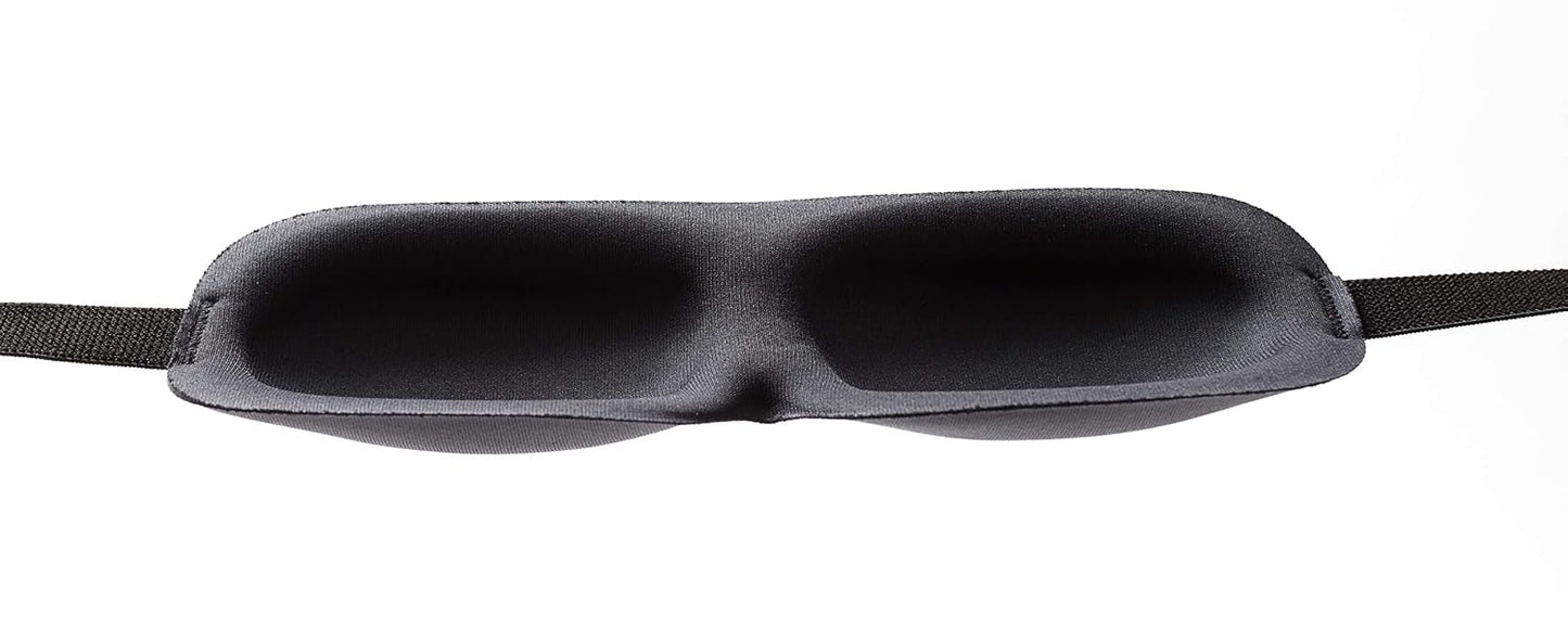 Travelrest Tranquility Sleep Mask with Ear Plugs & Carry Pouch for Home or Travel - Airplane Sleep Mask, Soft Sleep Eye Mask - Total Blackout for Restful Sleep with Adjustable Straps - 2 Pack