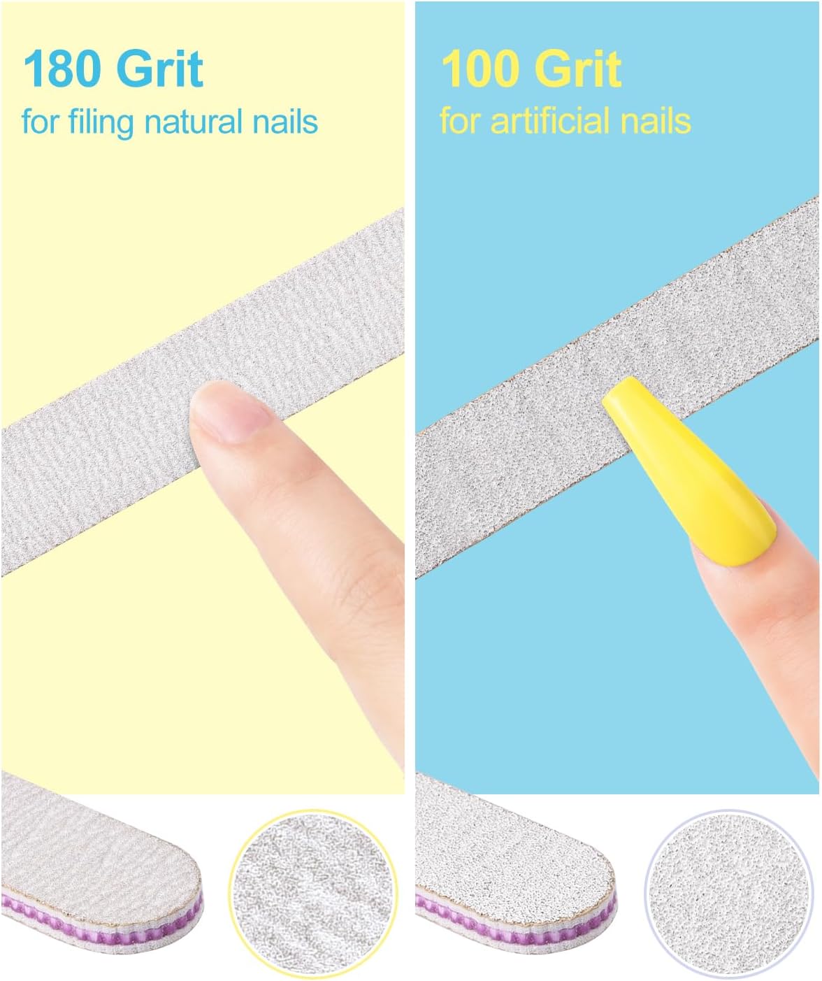 MORGLES Nail Files and Buffers Set, Manicure Kit for Women with Blueberry Cuticle Oil, 13 Pcs Nail Care Kit with Cuticle Trimmer and Pusher