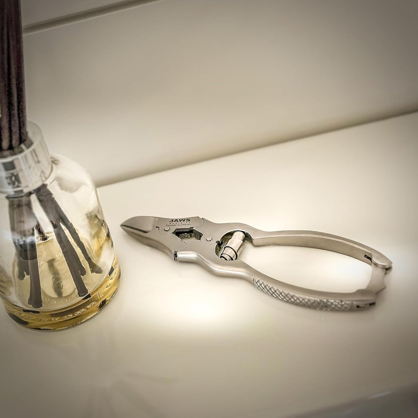 Large Surgical-Grade Toe Nail Clippers - Heavy Duty Double Action Mycotic - Jaws Podiatry Stainless Steel Toenail Clippers for Thick Toenails - Ingrown Cuticle Nippers - Manicure Pedicure Tools