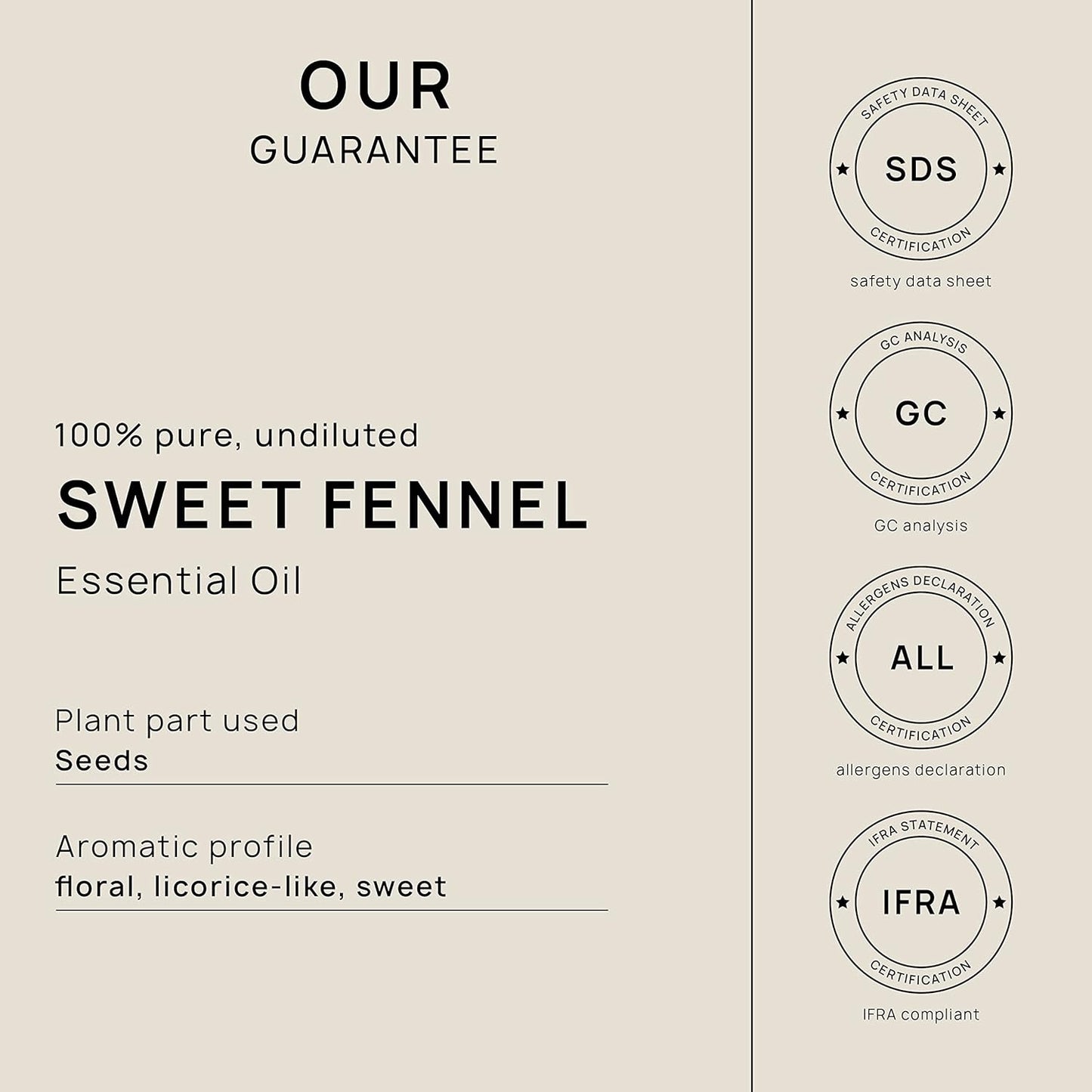 VINEVIDA Fennel Essential Oil - Gallon Fennel Oil Undiluted - Bulk Gallon Essential Oil for Soap Making Safe for Skin - DIY Candle Scents for Candlemaking Scents - 8 lbs Fennel Oil 3948.87 ml