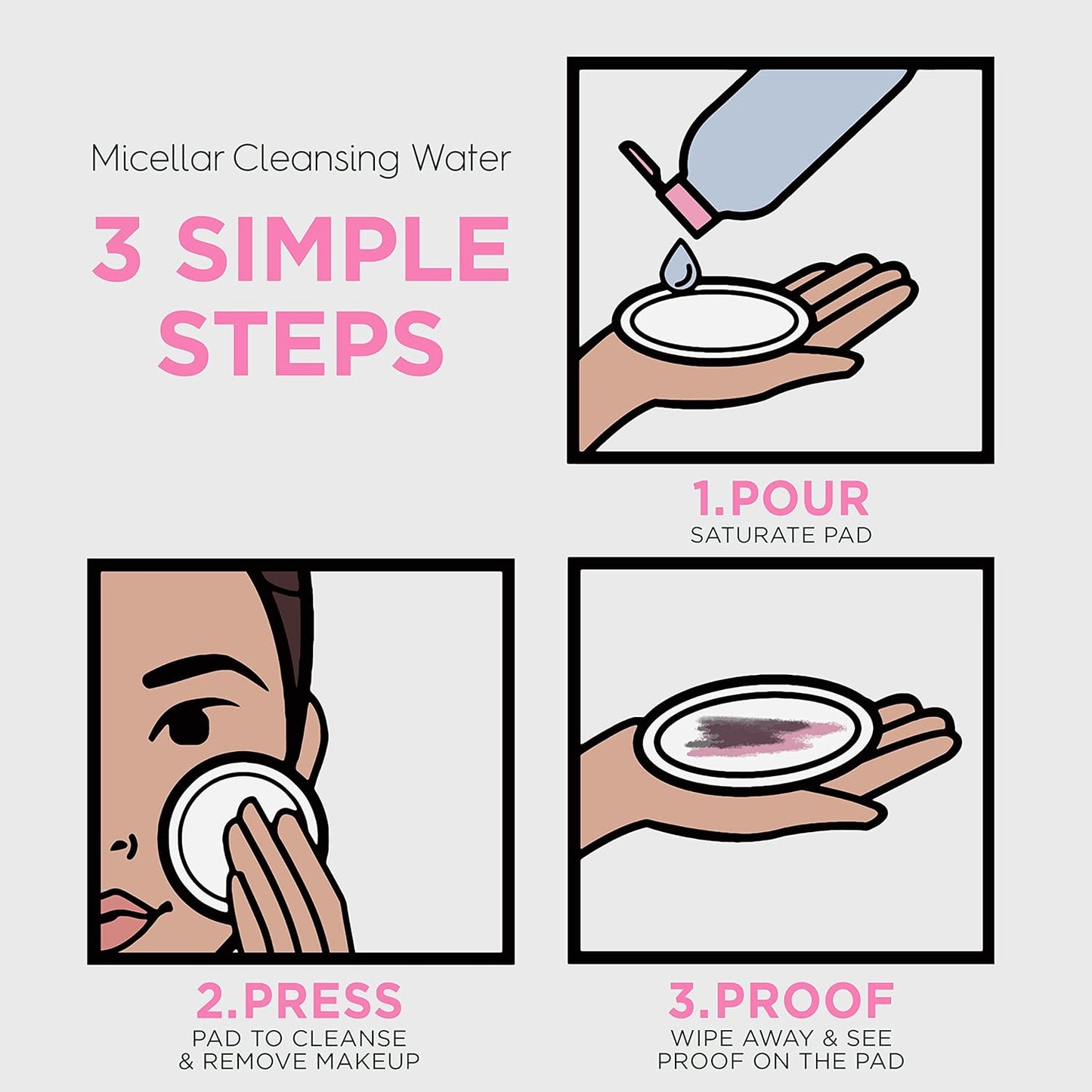 Garnier Micellar Water, Hydrating Facial Cleanser & Makeup Remover, Suitable for Sensitive Skin, Vegan, Cruelty Free, 13.5 Fl Oz (400mL), 2 Count