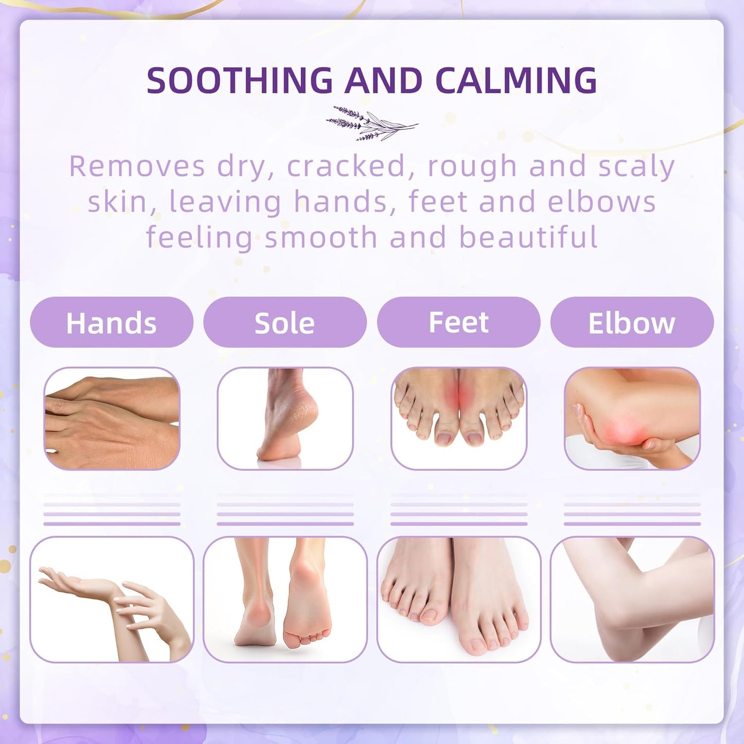 Paraffin Wax Refills, 10 Pack 200g Lavender Scented Paraffin Wax Blocks for Paraffin Bath, Paraffin Wax Machine Refills for Hand Feet Dry Skin,Rrelieves muscle fatigue, Hydration and nourish