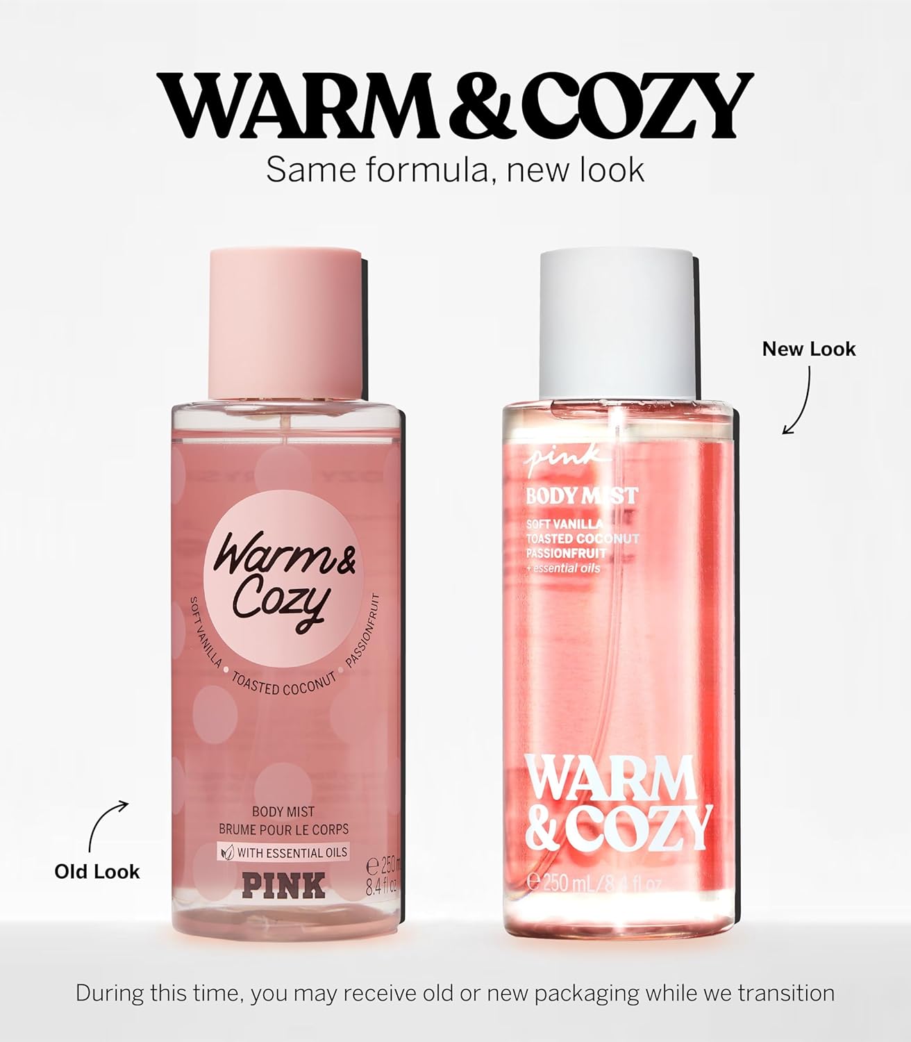 Victoria's Secret Pink Warm and Cozy Body Mist