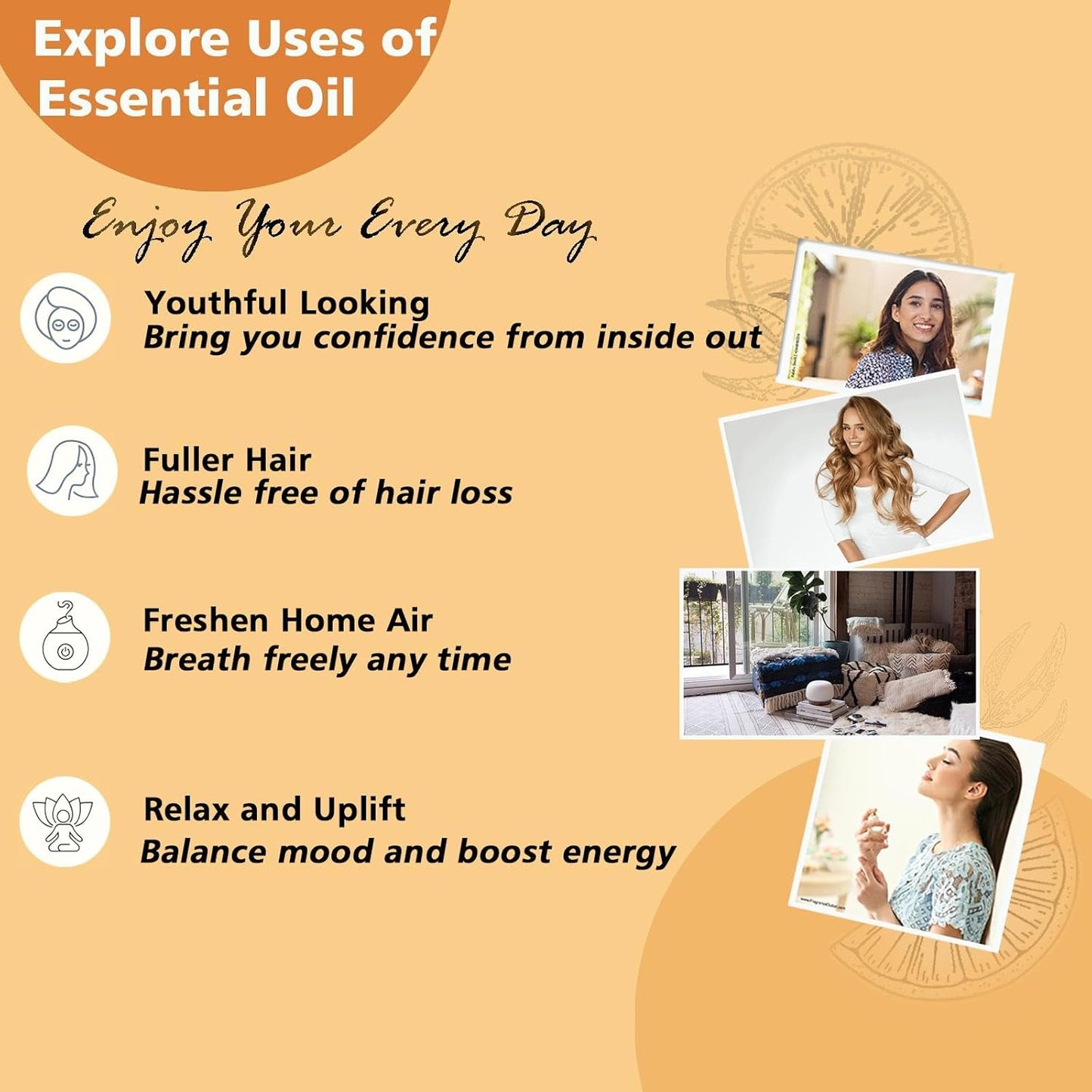 Cinnamon Essential Oil, 100% Pure Undiluted Cinnamon Oil for Diffuser, Massage - 100ml/3.38 oz