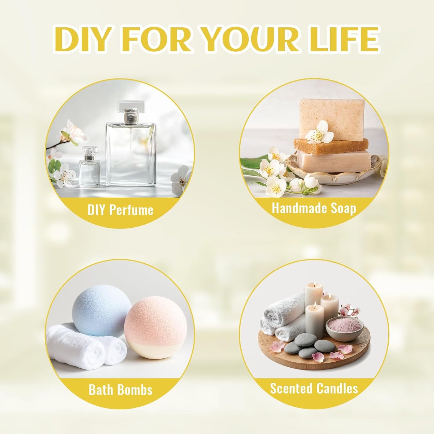 EVOKE OCCU Lemon Essential Oil for Cleansing Skin Home Diffuser Massage - 4 FL Oz