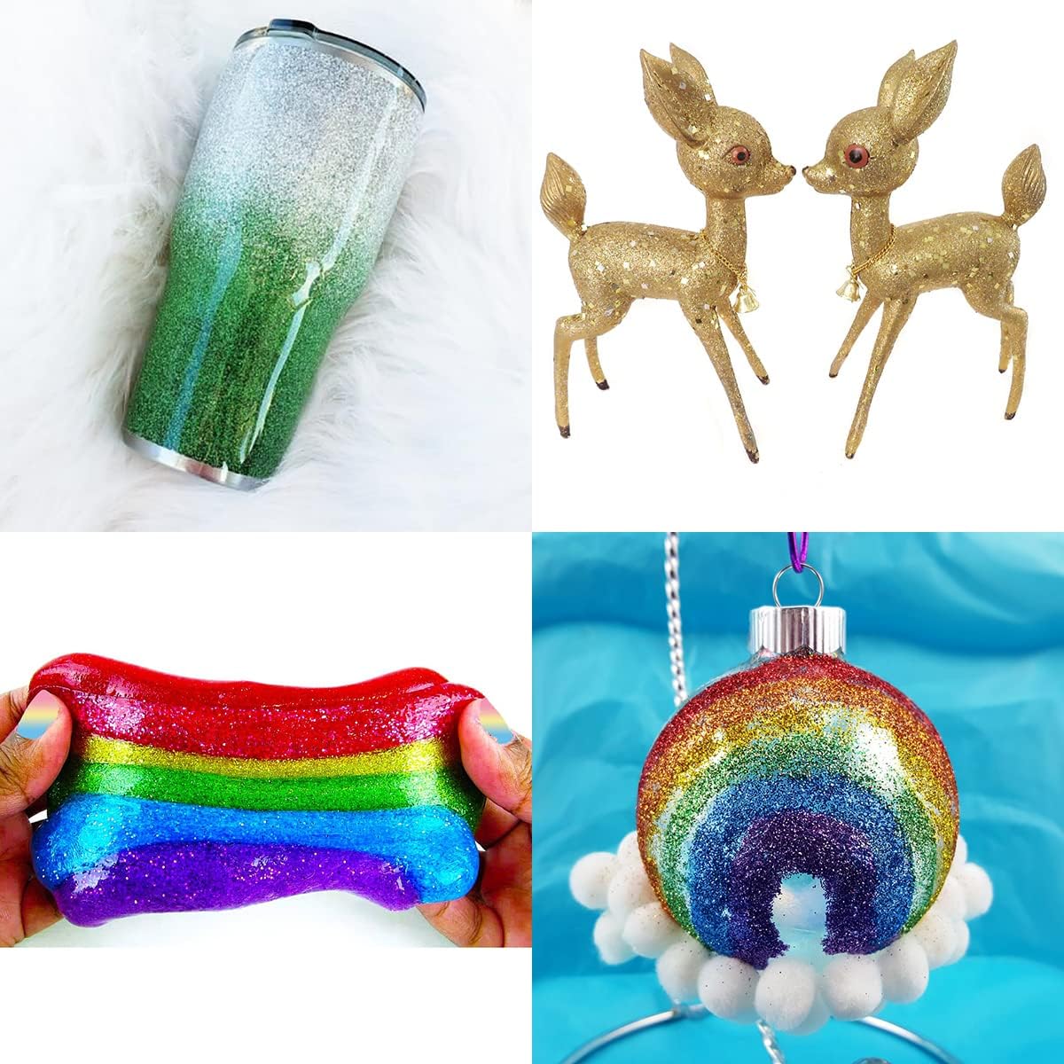 Fine Glitter for Nail Art, 100g/3.5oz Extra Fine Glitter Powder Packs for Epoxy Resin Art, Craft Glitter for Tumblers Candle Slime Making, Festival Body Face Eyeshadow Nail Glitter (Valentine Red)