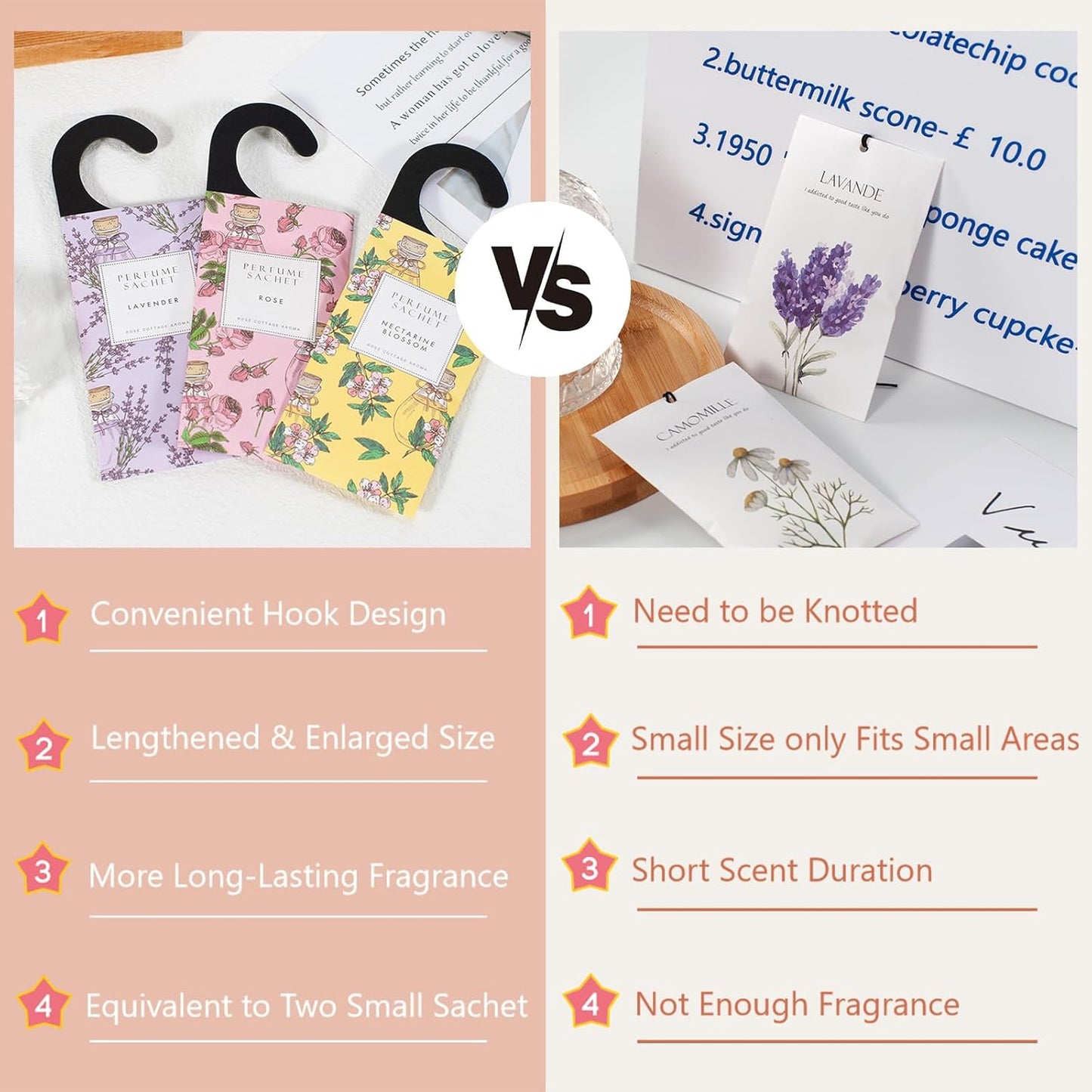 Large 12 Packs Closet Deodorizer Freshener Closet Air Freshener Home Scented Sachets Room Freshener Scents Air Freshener Closet Odor Eliminator 4 Scents Floral