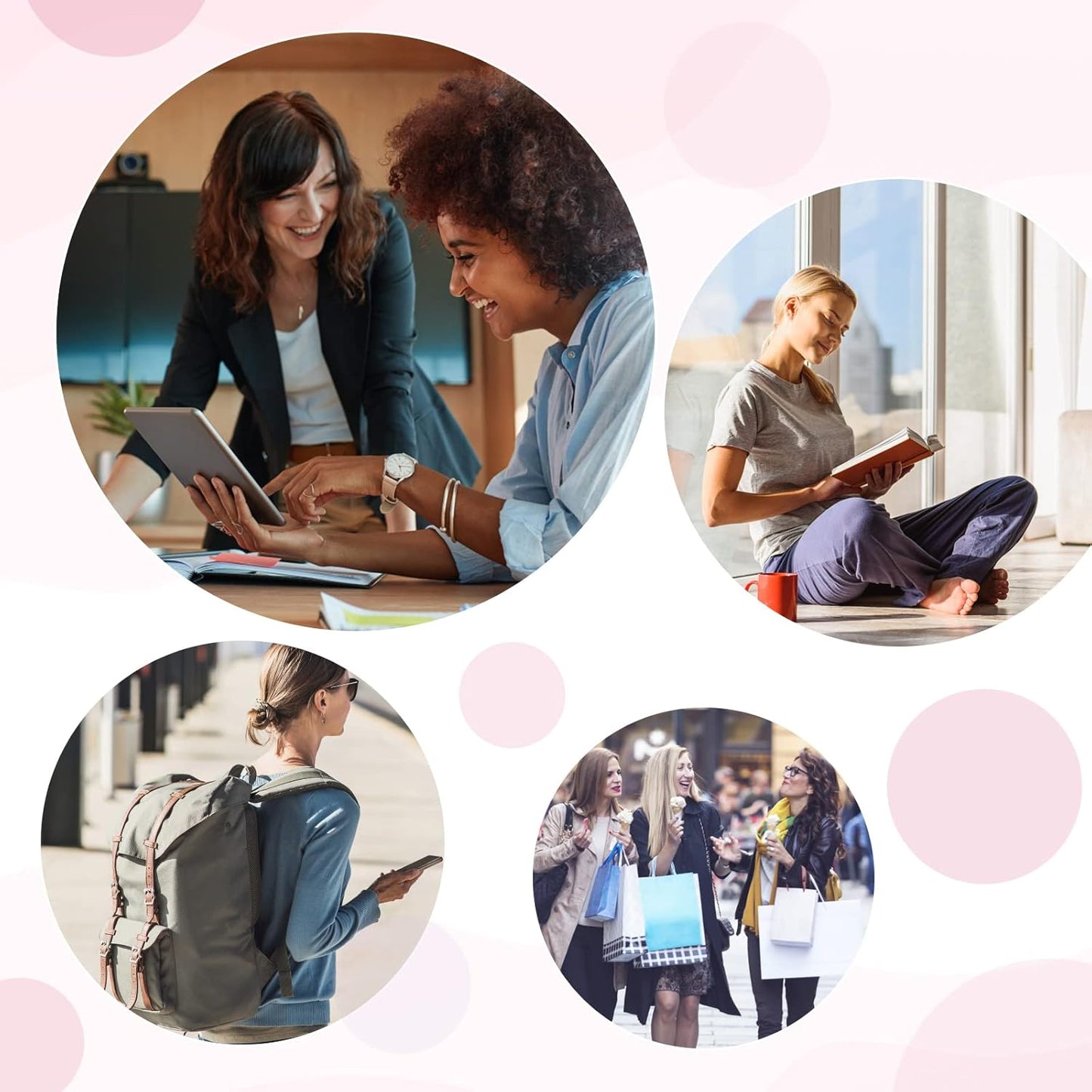 Cute Pink Sanitary Pad Disposal Bags - Pack of 200, 7x12inches Opaque Feminine Hygiene Disposal Bags for Tampons, Liners