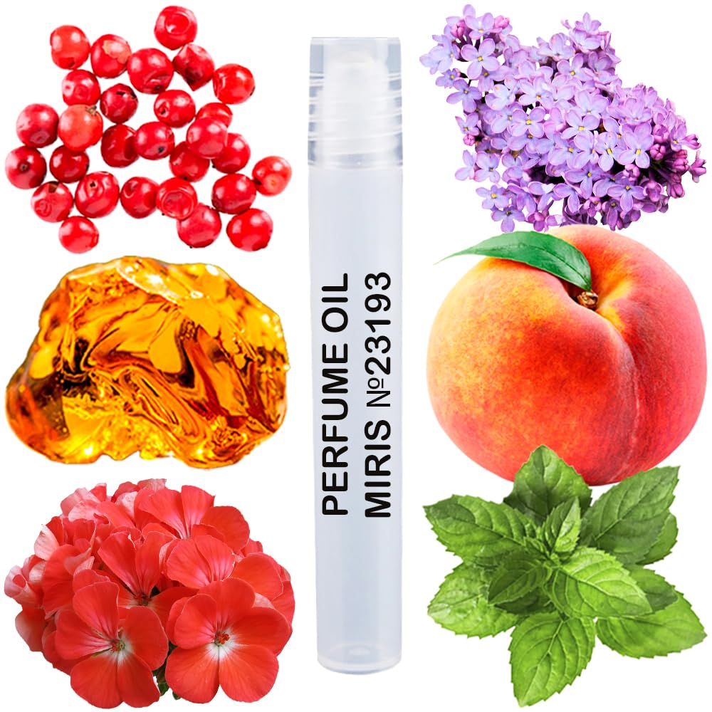 MIRIS Perfume Oil No. 23193, Inspired by Guilty 2010, Long-Lasting Women Roll-On, Rollerball 0.34 Fl Oz / 10 ml