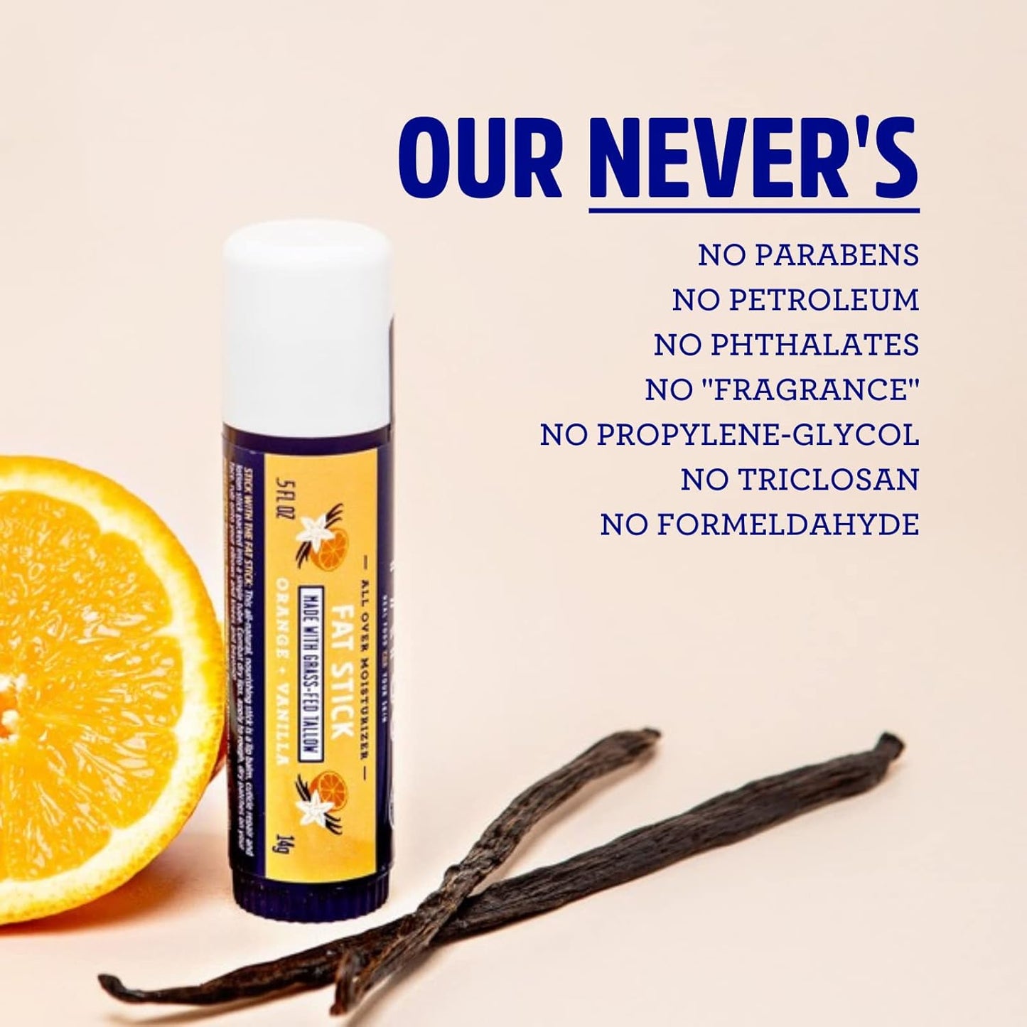 FATCO Fat Stick and All Purpose Moisturizing Stick for Dry Areas on your Face, Lips, and Body - Variety 4-Pack (0.5 oz)