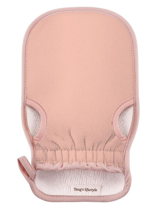 Exfoliating Glove (Original) Machine Washable Newly Upgraded With Thumb Holes Korean Body Scrubber 100% Vegan Viscose Exfoliating Mitt for Dead Skin Removal, Keratosis Pilaris & Self-Tan Prep