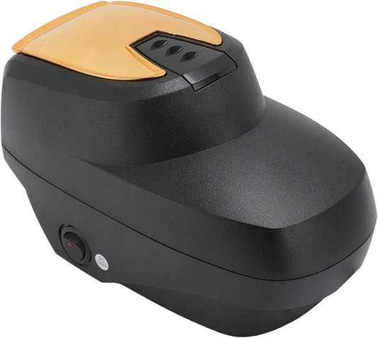 Professional Hot Lather Machine for Shaving Large Capacity Electric Foaming Machine Shaving Foam Machine for Home Salon Barber Shop, Black Gold (US Plug 110V)