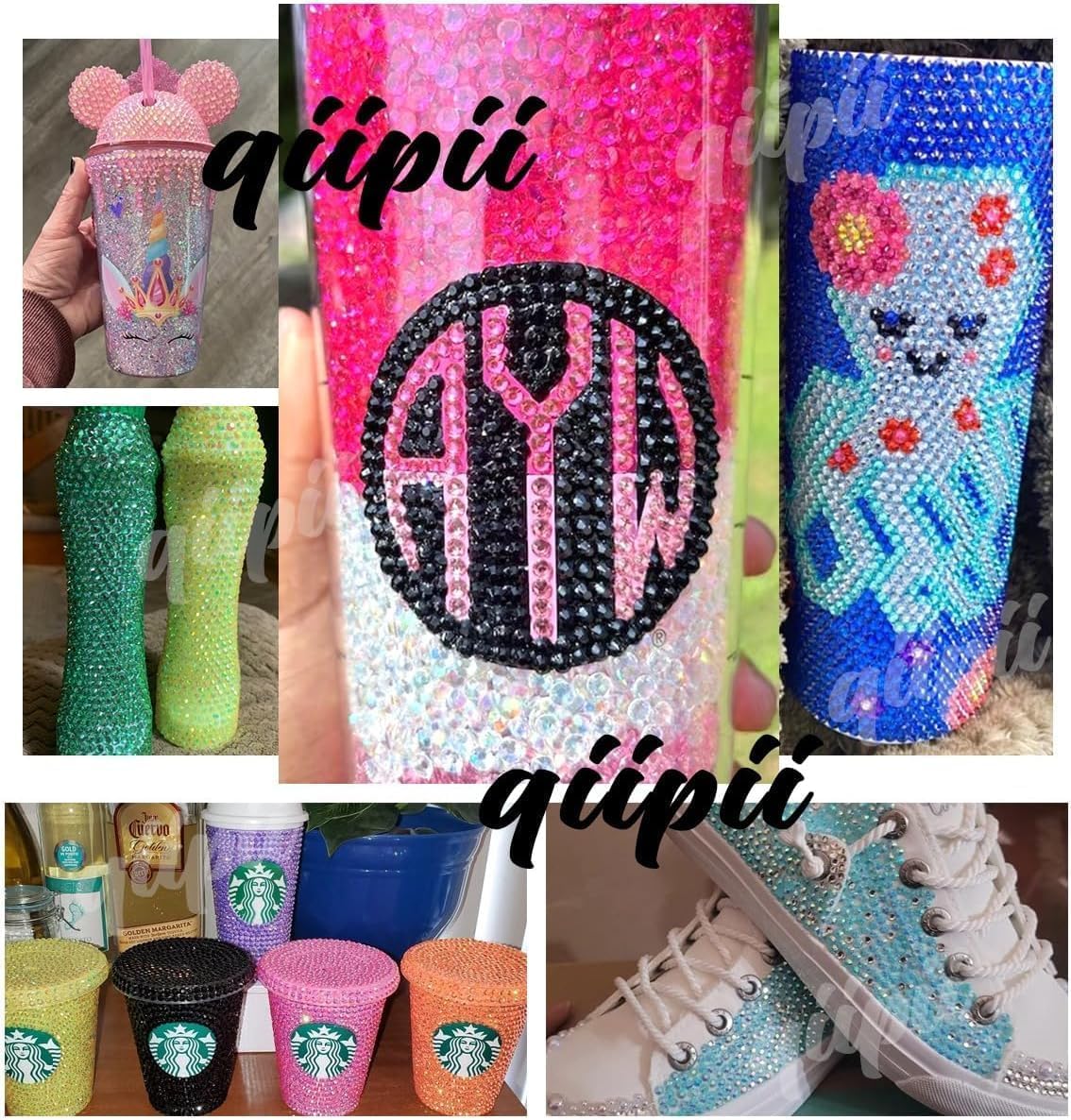 3mm 4mm 5mm 3 Boxes Pure Light Blue Resin Rhinestones for Bedazzling Crafting Flatback Jelly Stones Bulk Diamonds Gems for Nails Face Eyes Makeup Tumblers Bottles DIY Crafts Clothes Crocs Shoes