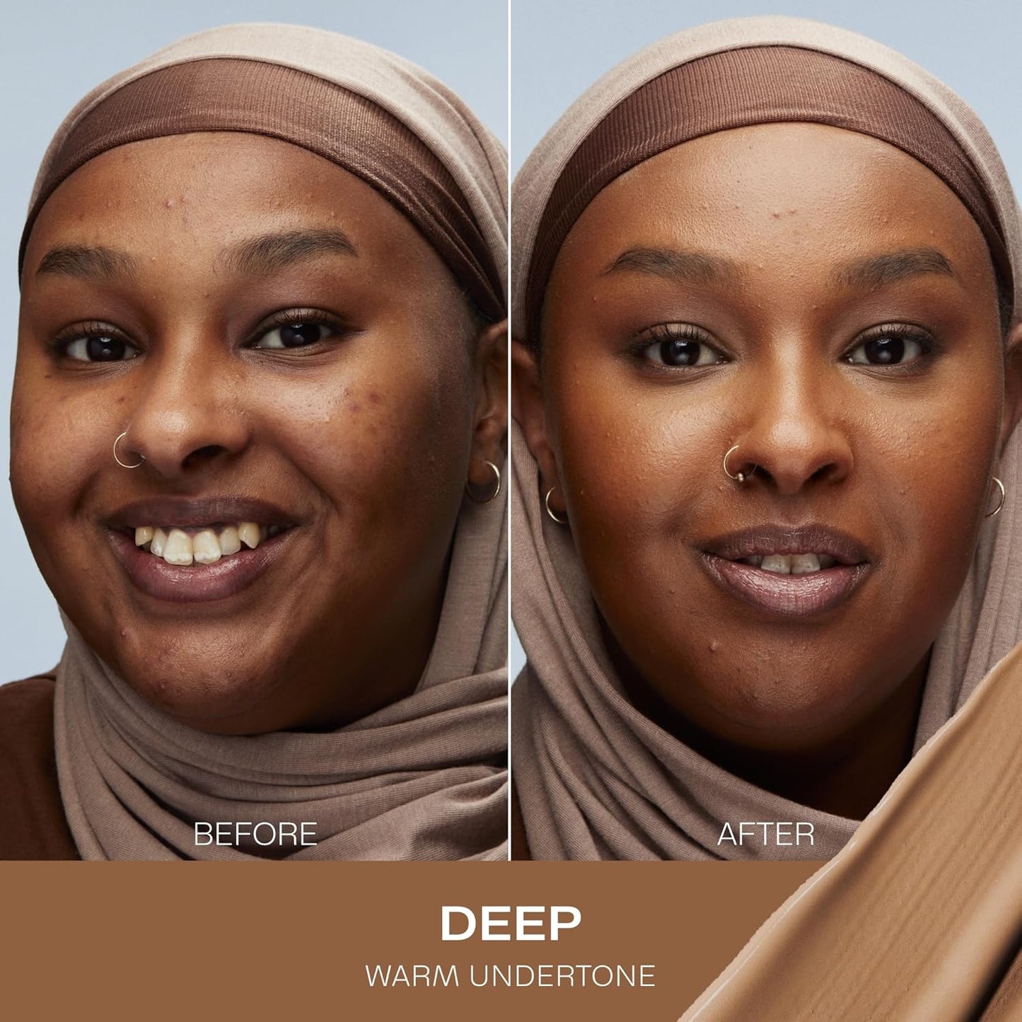 Lumene Color Correcting CC Cream - Lightweight Foundation - Medium Coverage - Redness Reducing Face Makeup for a Glowing Complexion - Vegan Formula + Suitable for All Skin Types - Deep (1 fl oz)