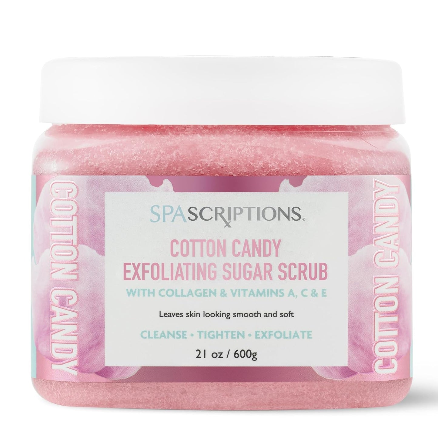 Spascriptions Body Scrubs 21 Oz (21 oz, Cotton Candy)