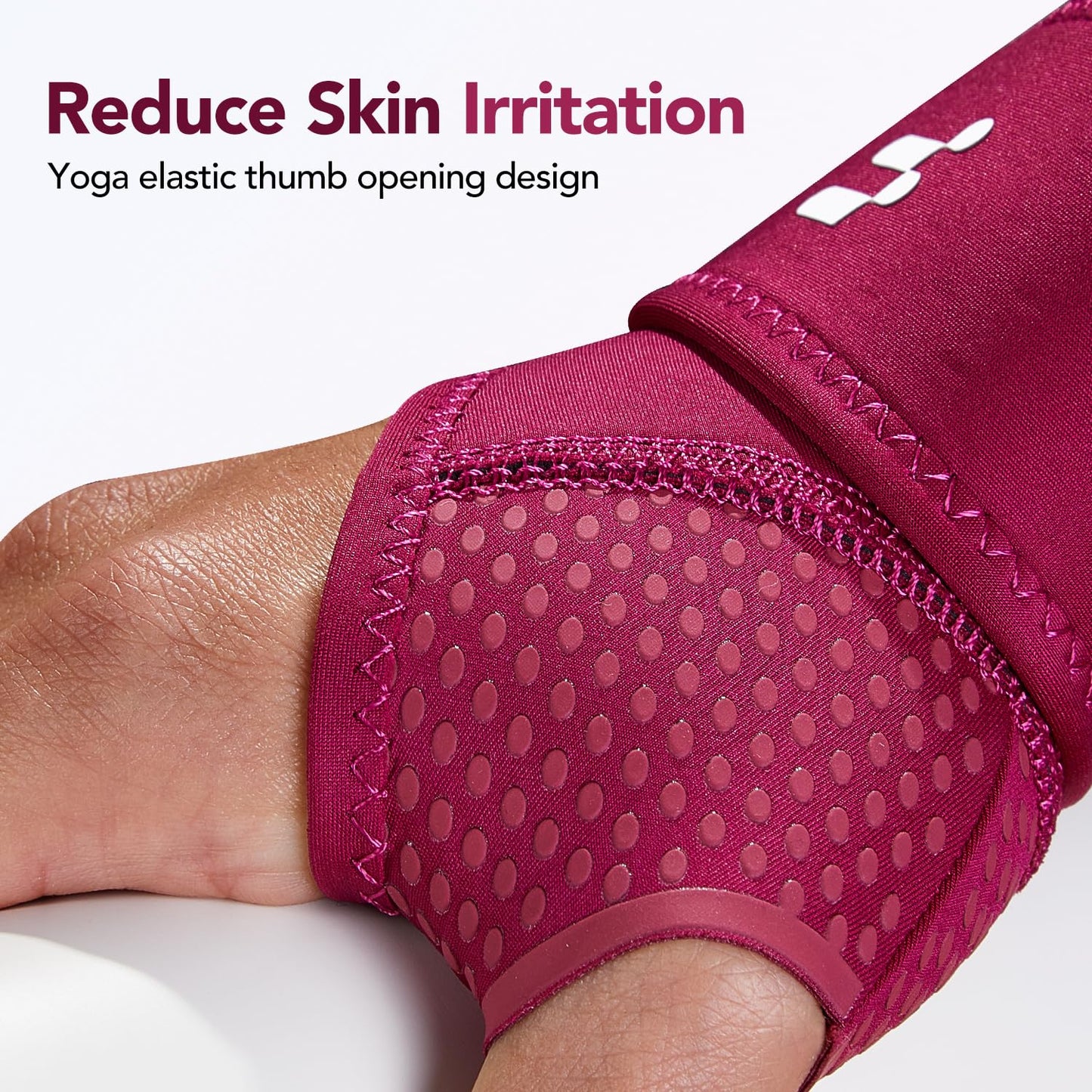 Wrist Brace with Soft Thumb Opening for Mild Carpal Tunnel Relief Tendonitis Arthritis Sprains (Not for Thumb), Compression Wrist Brace for Left Hand, Adjustable Wrist Support Wrap, 1 Unit