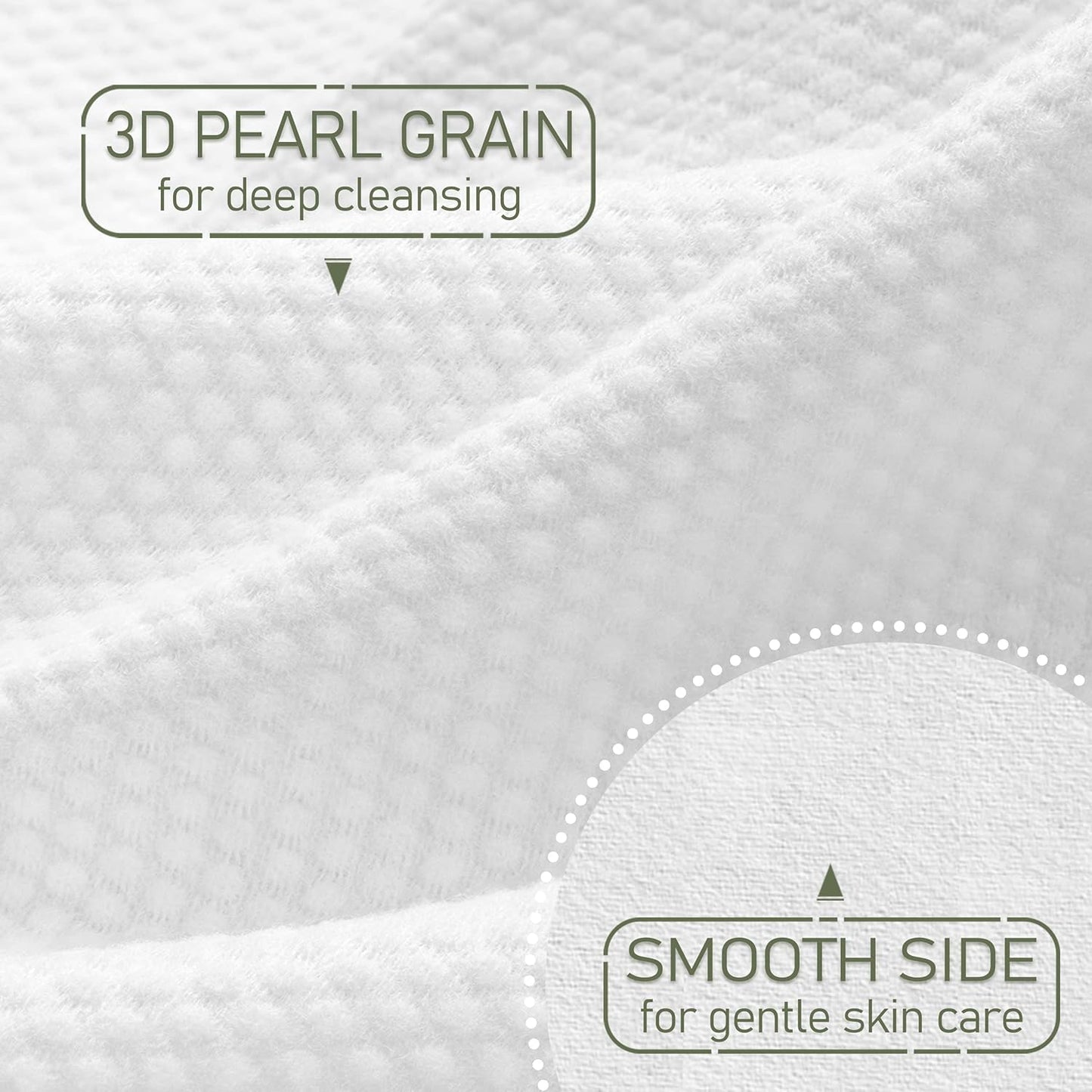 Disposable Face Towel Biodegradable Large Dry Face Wipes 240 Count/4 Box Extra Thick Soft Clean Facial Towels for Sensitive Skin, Makeup Removing, Facial Cleansing, Nursing, Travel, 10"×12"