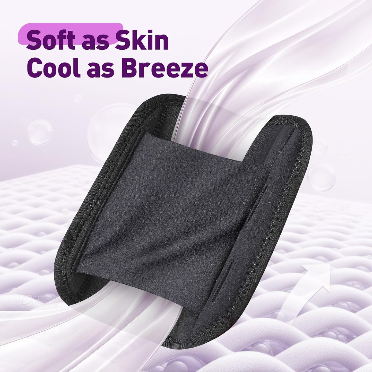 AGPTEK Carpal Tunnel Wrist Brace for Men Women, Night Sleeping Wrist Support with 2 Splints, Pain Relief Hand Brace for Arthritis Sprains Tendonitis, Adjustable Wrist Splint for Left Hand (L/XL, Black & Purple)