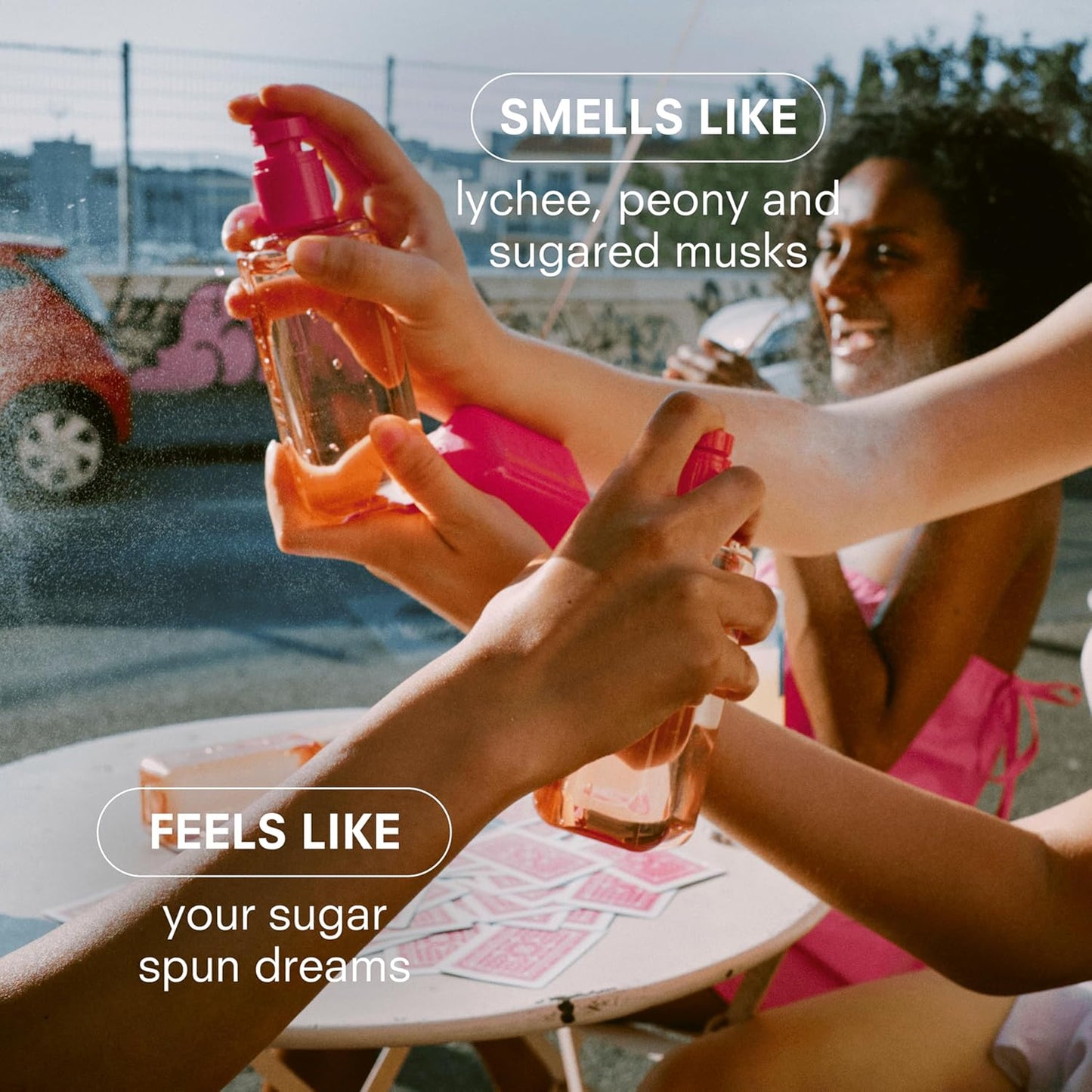 Boy Smells Lycheelicious Travel Mist – Lychee, Peony & Cotton Candy Musk – Sweet Floral Body Mist for Women – 8oz