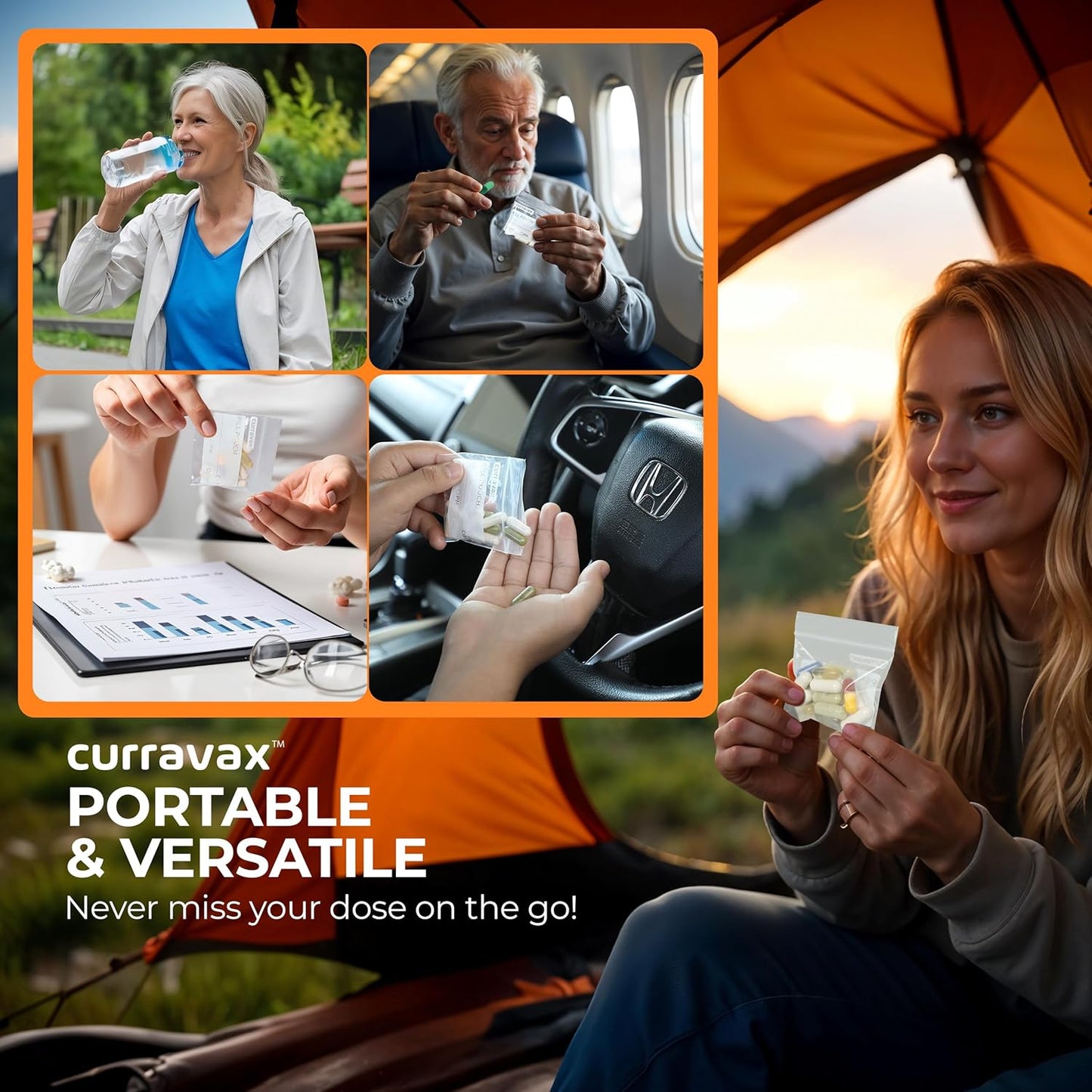 Pill Pouch Bags for Travel Pack of 125- BPA Free 3 x 2.75 inch Pill Pouch - Pill Pouches for Medicine with Write on Label –Clear Ziplock Pill Baggies for Medicine Organizer