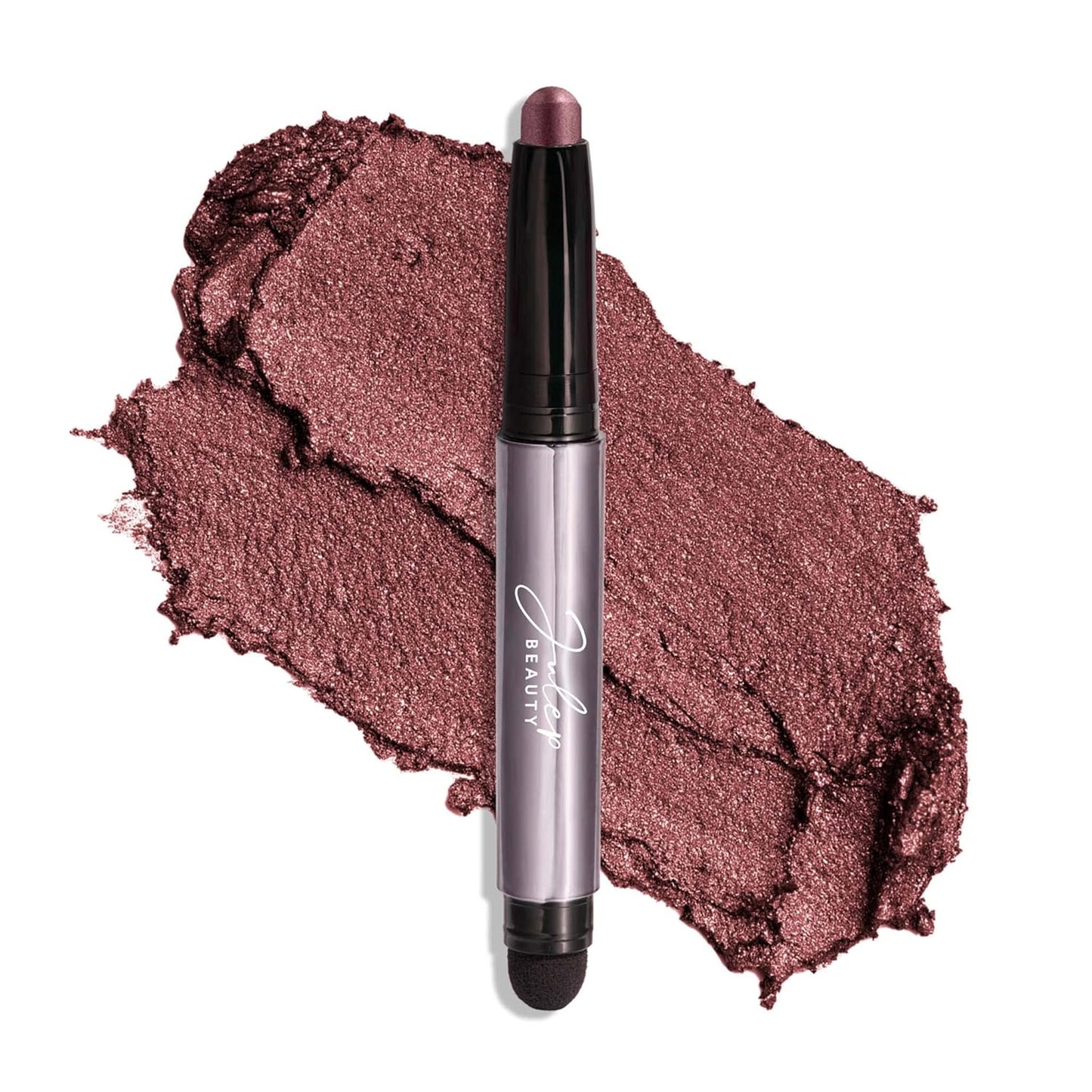 Julep Eyeshadow 101 Cream-to-Powder Waterproof Shadow Stick – Orchid Shimmer – Long-Lasting, Crease-Proof, Soft Purple Shimmer Cream Eyeshadow with Built-in Smudger