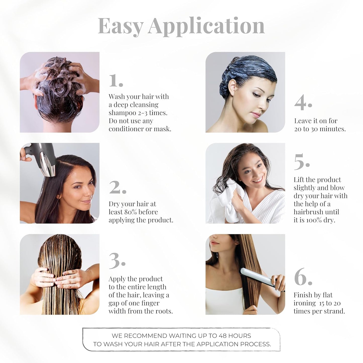 Expert Hair Sensation, Brazilian Keratin Hair Treatment - Anti Frizz for All Hair Types – Long-Lasting Straightening - Keratina Para Alisar El Pelo, Emulsion Zero Alisado (100ml/3.38 oz)