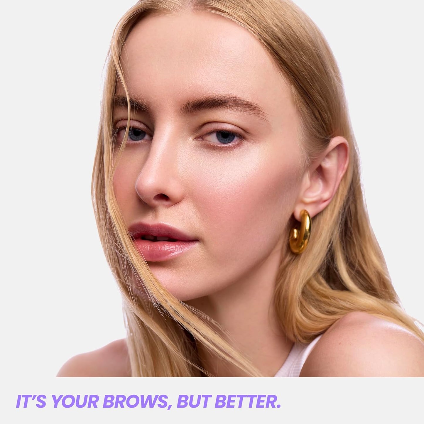 Wonderskin Wonder Blading Brow Stain & Go Masque - Long Lasting Eye Brow Tint, Transfer Proof and Smudge Proof Eyebrow Tint Stain (Blonde)