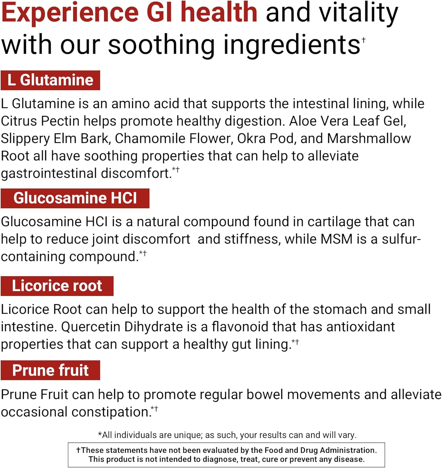 ACTIVATEDYOU GI Prime Digestive Health Drink to Support a Healthy GI Lining, Improve Digestive Comfort and Energy - Berry Calm Flavor (30 Servings)