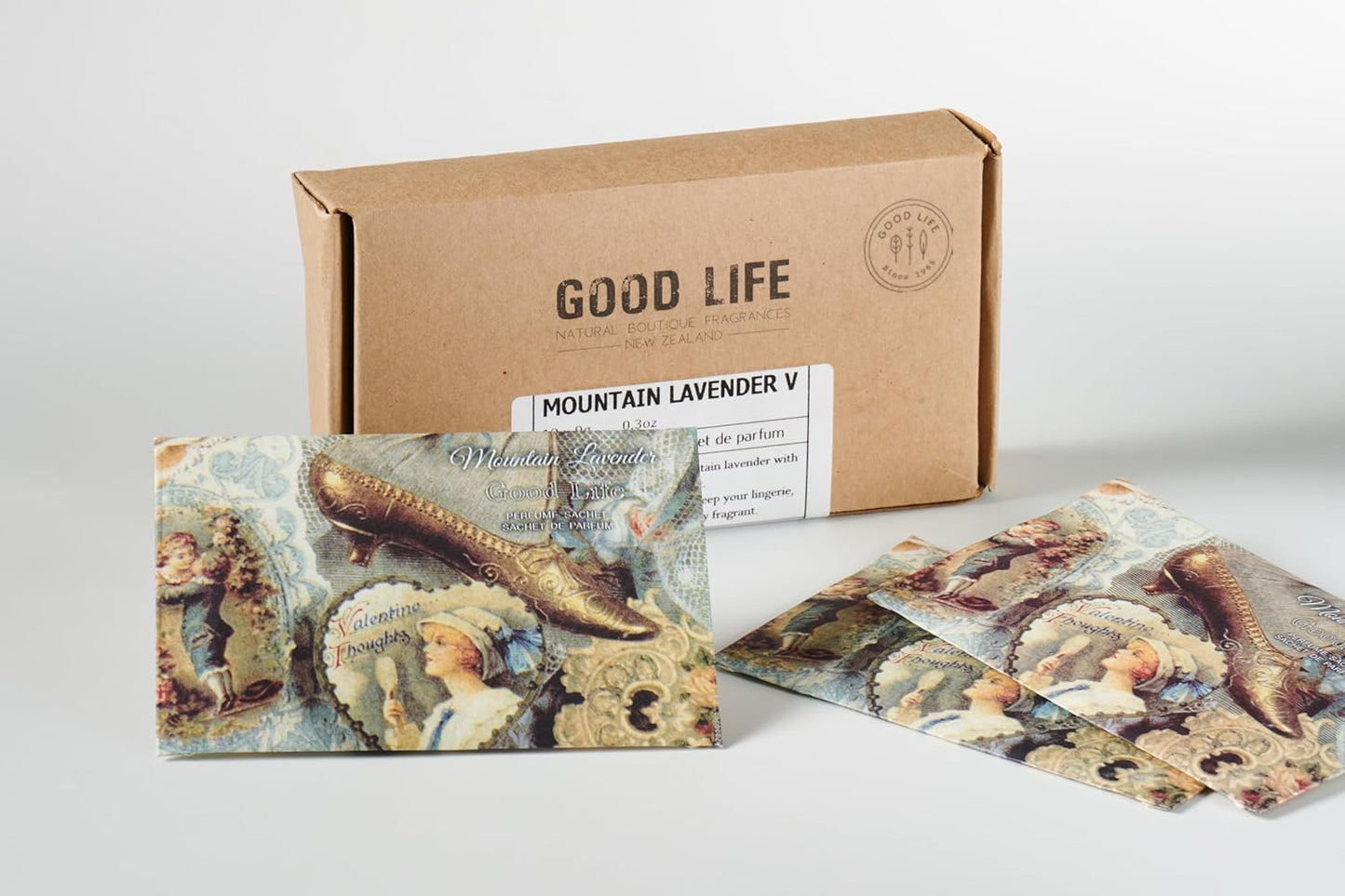 Good Life Mountain Lavender Scented Sachets | Designed in New Zealand 12 | Sachets - Vintage