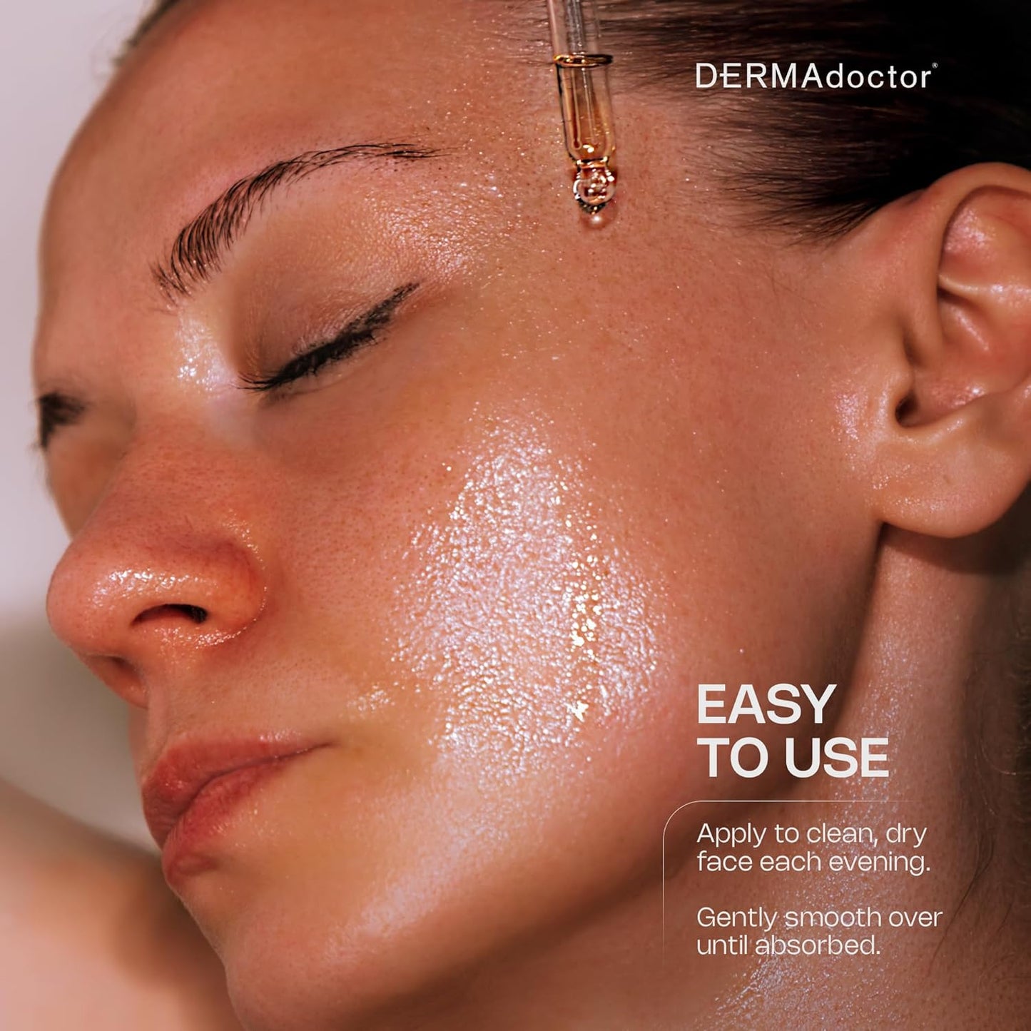 DERMAdoctor Night Face Oil Toner Anti-Aging Hydrating - 20% Vitamin C Ester, Vitamin E, Ferulic Acid, & Marula Oil for Face | Concentrated Vitamin-C Ester Facial Oils | Dermatologist Formulated - 1 Oz