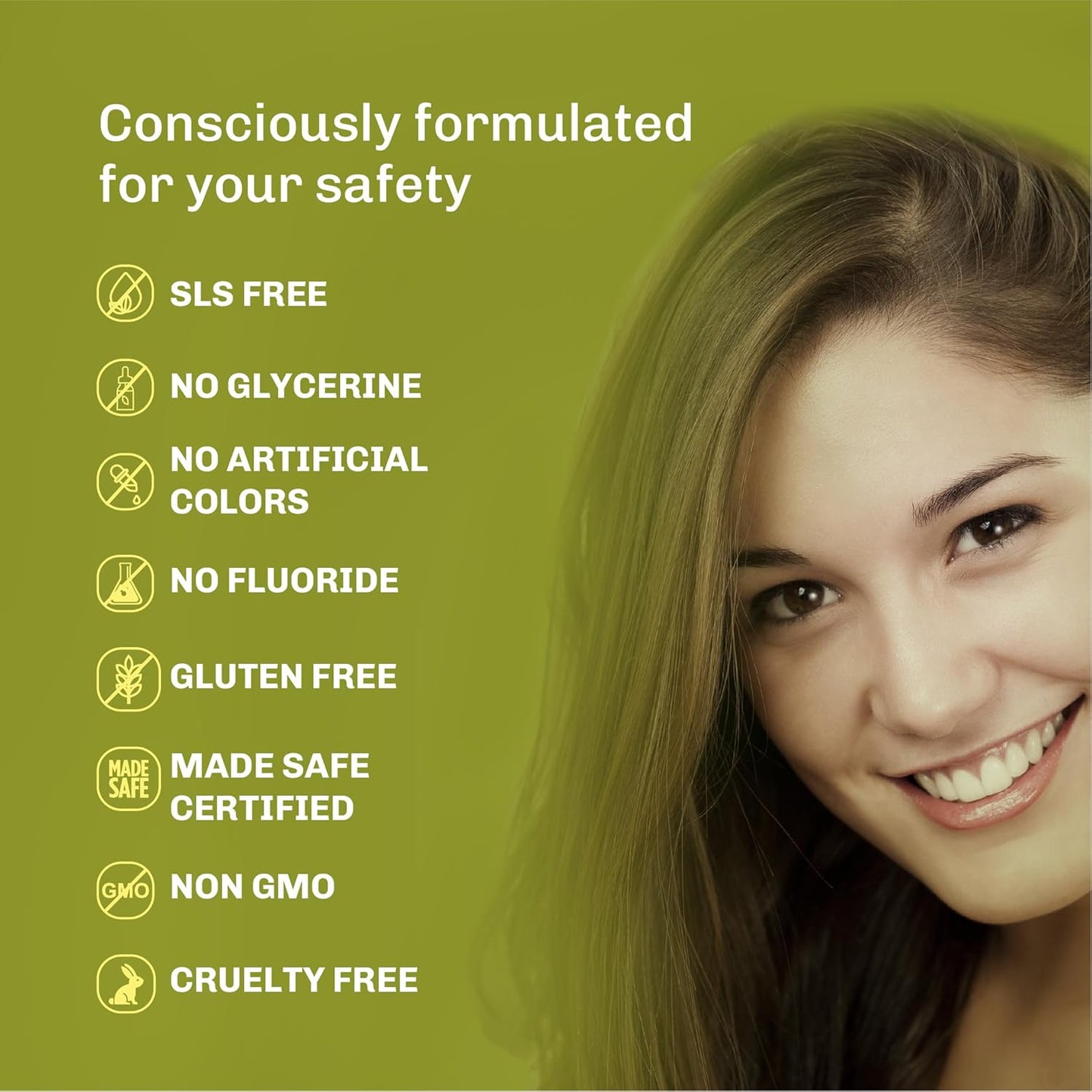 BENTODENT Fluoride Free Remineralizing Calcium Bentonite Clay Toothpaste - Cardamom Flavor Natural Toothpaste, Mint-Free, 3.52 oz - Ideal for Sensitive Teeth & Whitening with Toothbrush