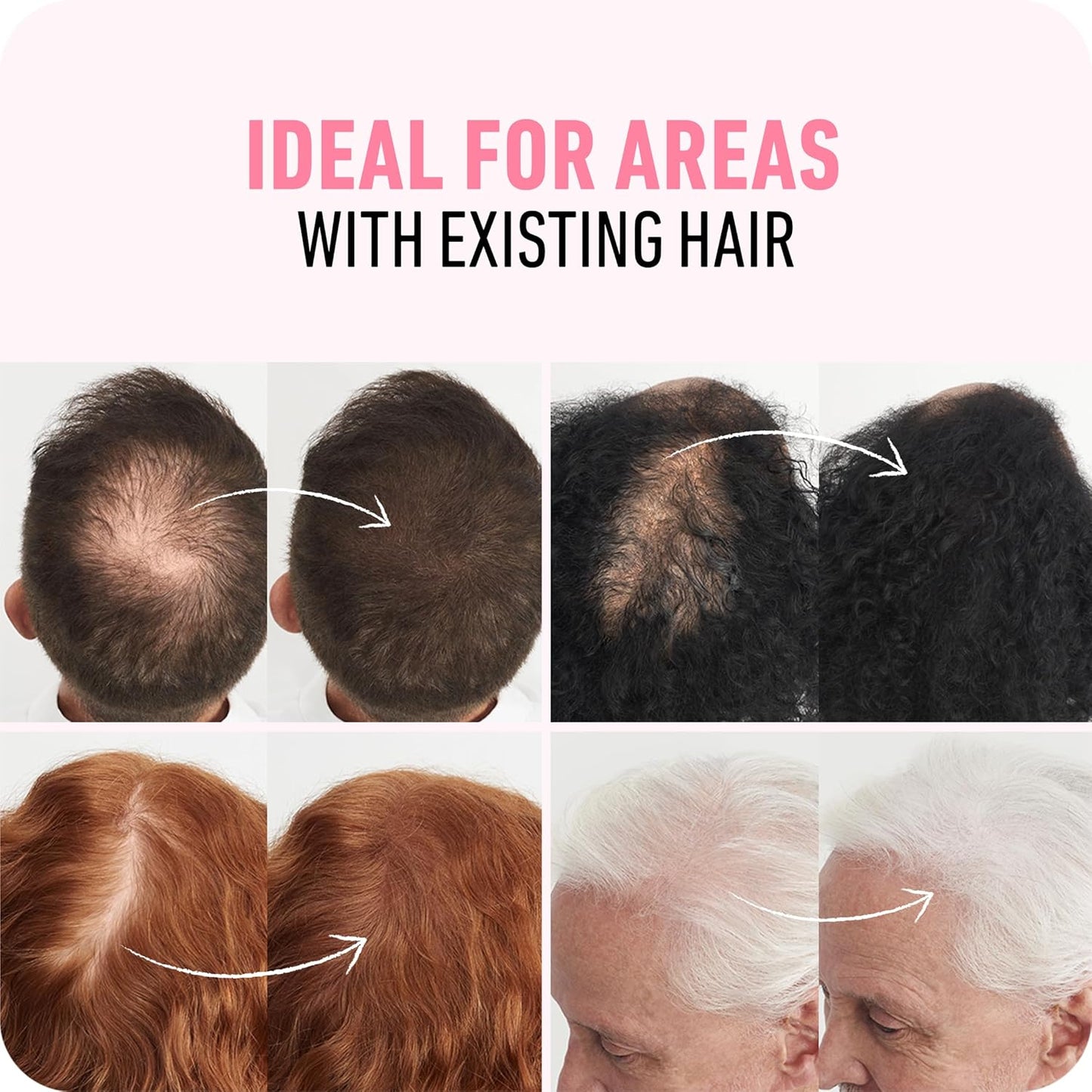 BOLDIFY Hair Fibers (12.5g) - Fill In Thinning and Fine Hair for an Instantly Fuller, Thicker Look - 14 Shades for Women & Men - Light Blonde