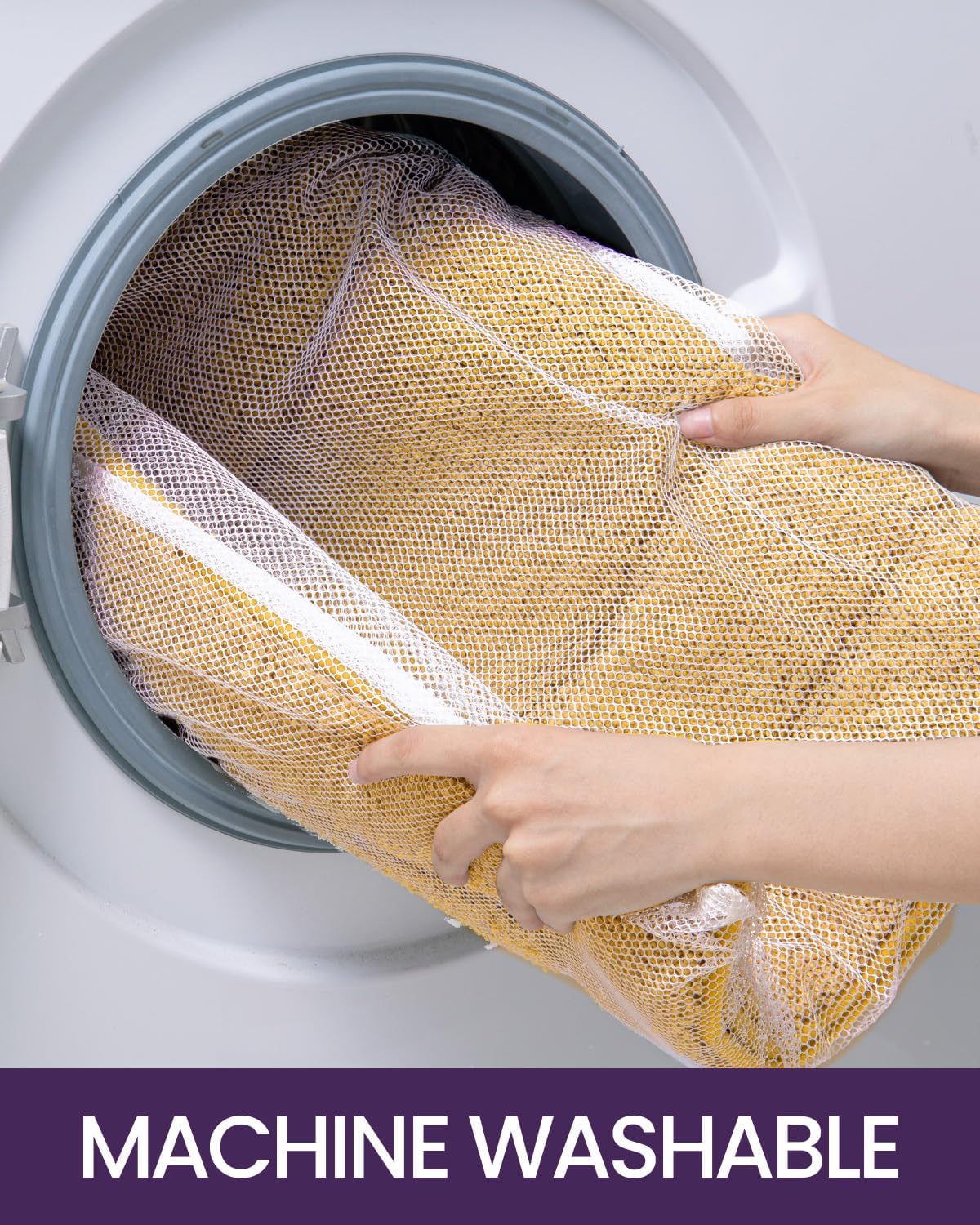 DEXI Bathroom Rug 32x20, Non Slip Washable Bath Mat for Shower Floor, Absorbent Soft Bathmat with Rubber Backing, Quick Dry Microfiber Carpet, Yellow