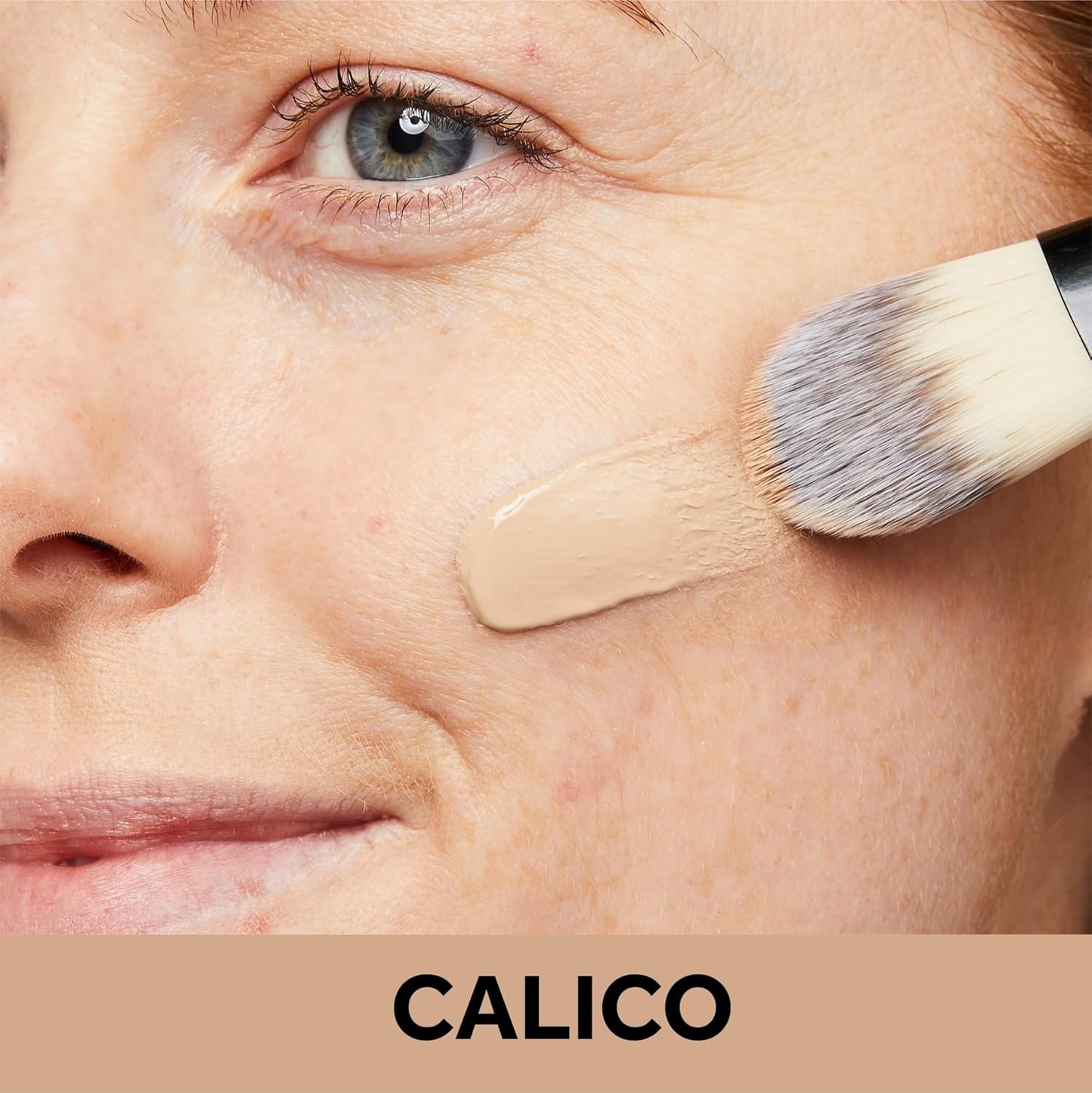 No7 Protect & Perfect Advanced All in One Foundation - Calico - Age Defying Foundation Makeup with SPF 50 - Makeup Base Cream Helps to Reduces Redness & Blurs Visible Pores (30ml)