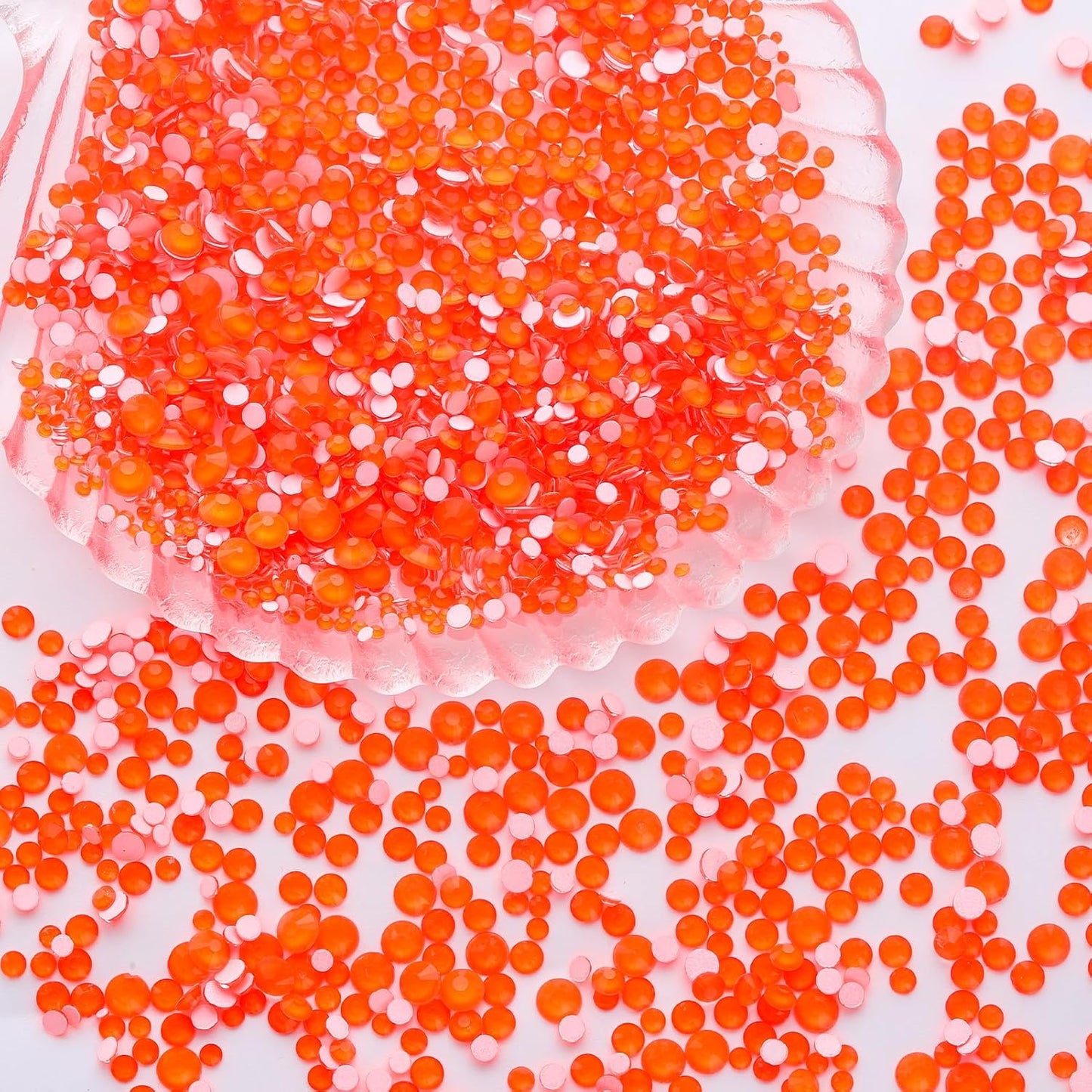 Neon Hyacinth Flatback Rhinestones, Glass Rhinestones for Nail Art and Craft, Glue Fix, Loose Crystal Gemstones(Neon Hyacinth, SS8, 1440pcs, 2.3-2.5mm)