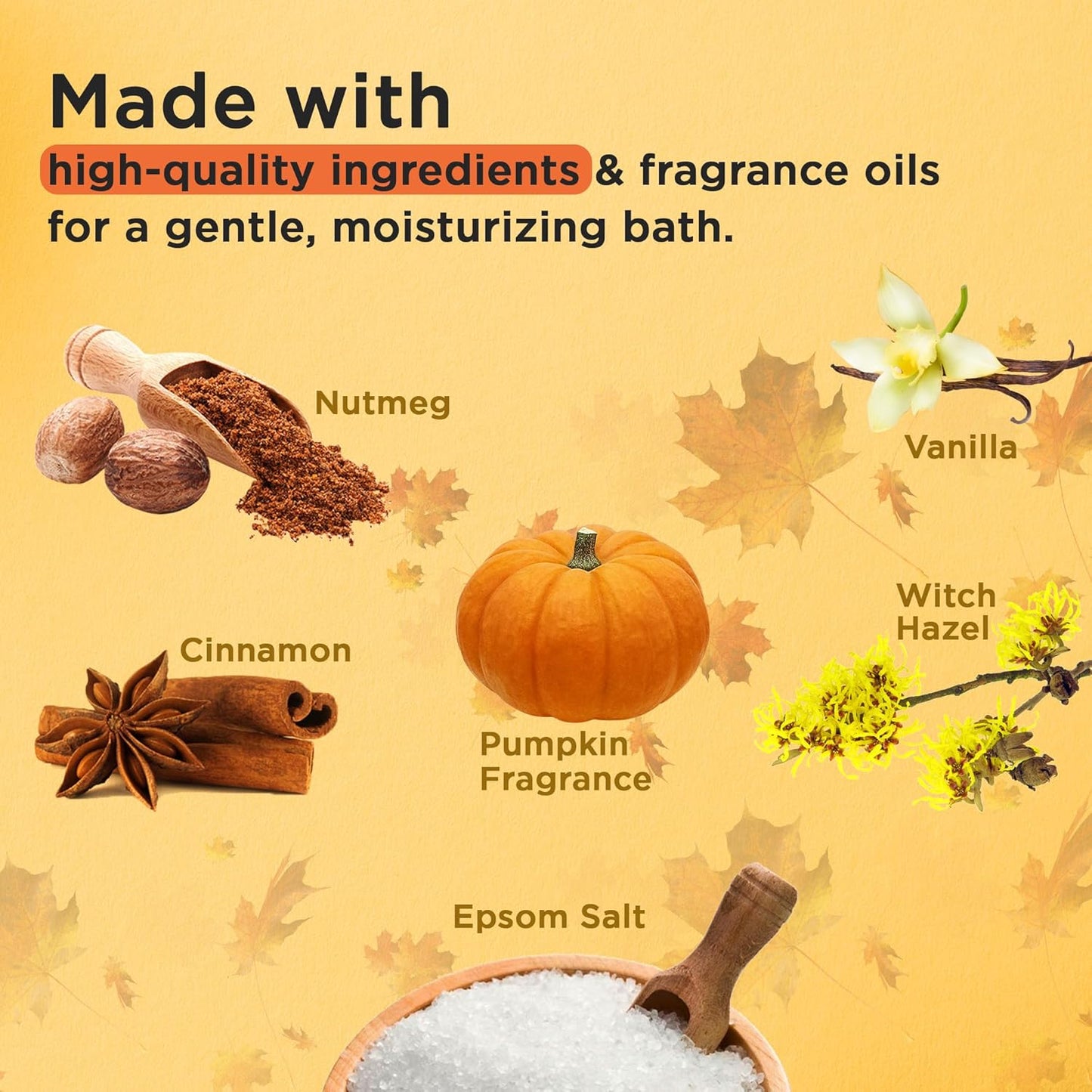 Pumpkin Spice Latte Bath Bomb for Women & Girls – Luxury Fall Bath Bombs (Giftable Packaging) - Natural & Relaxing Fall Gift - Vanilla, Cinnamon & Pumpkin Scented - Boo Basket Stuffers for Women