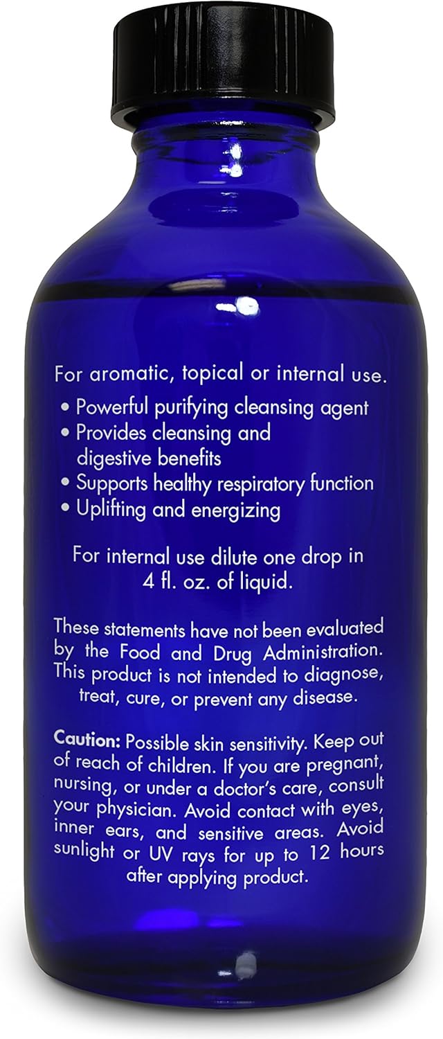 Lemon Essential Oil, Food Grade, for Cooking, Baking – 100% Pure, Lemon Oil, by Zongle Therapeutics, 4 OZ