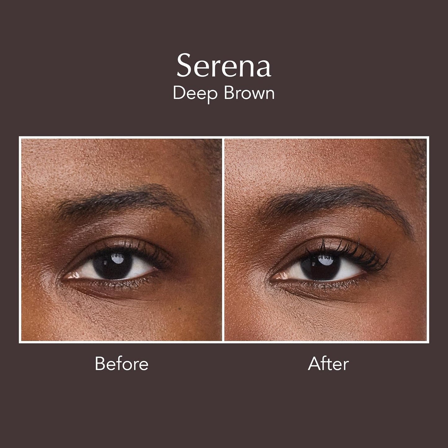 Thrive Causemetics Instant Brow Fix Semi-Permanent Eyebrow Gel, Waterproof Tinted Eye Brow Gel with Vitamin B5, Smudge-Proof, Long Lasting Definition, Vegan & Cruelty Free, Serena (Deep Brown)