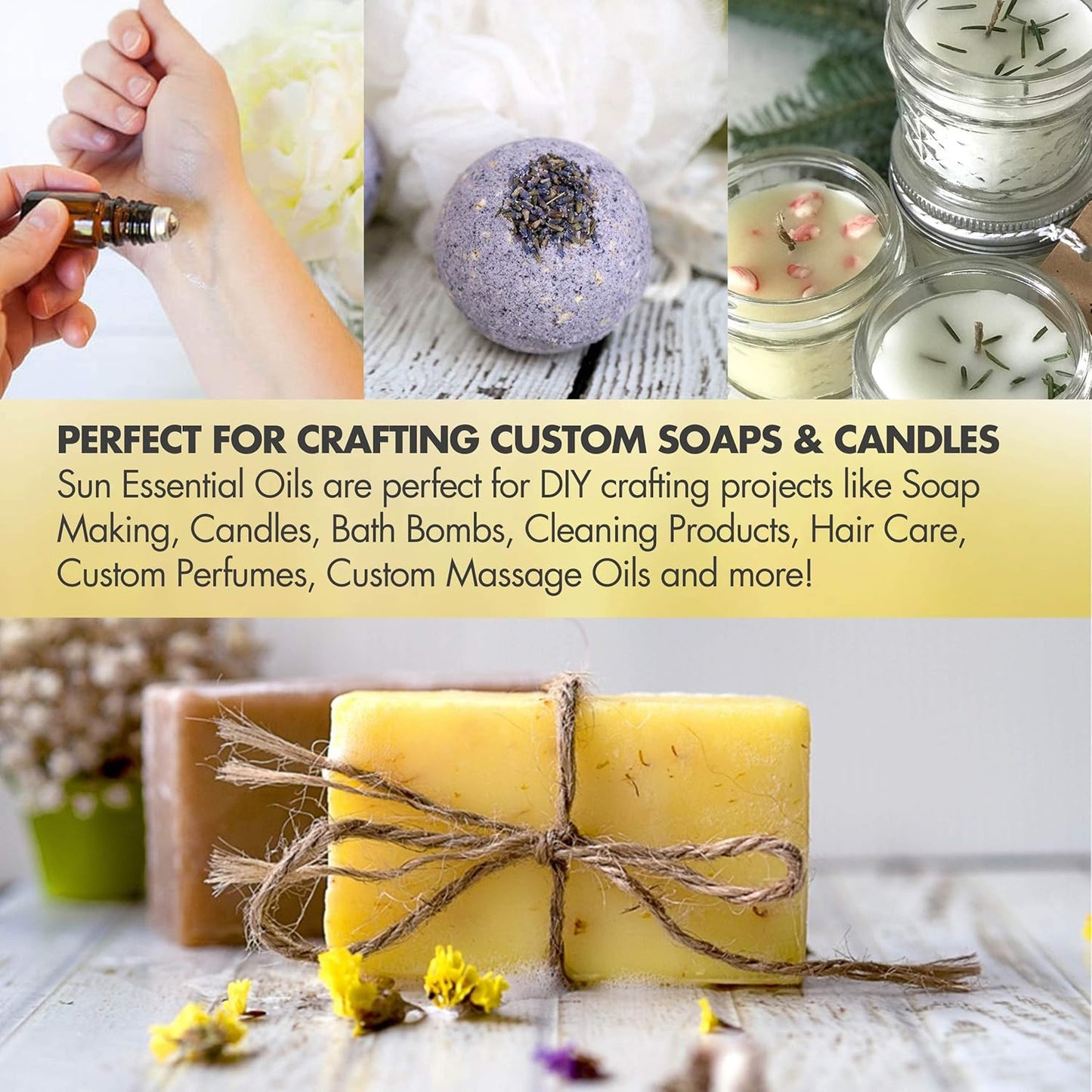 Sun Essential Oils 2oz - Spearmint Essential Oil - 2 Fluid Ounces