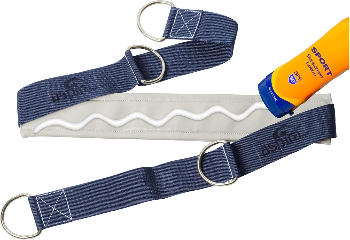 Sunscreen Lotion Applicator for Back - Durable, Smooth, Non-Absorbent Tanning Applicator for Back - Ideal for Self Use - Also Good for Tanning Products, Pain Creams and Lotions