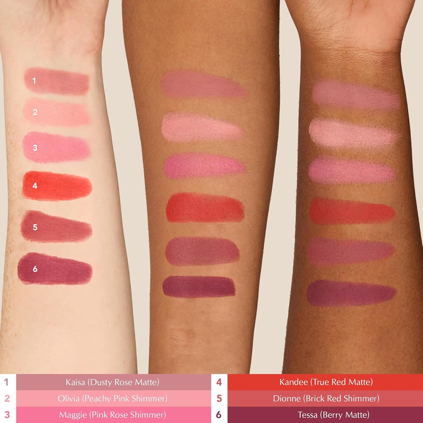 Thrive Causemetics Triple Threat Color Stick: Cream Blush Stick with Vitamin E, Evening Primrose Oil, Waterproof Smudge Proof Face Makeup Formula, Dionne (Brick Red Shimmer)