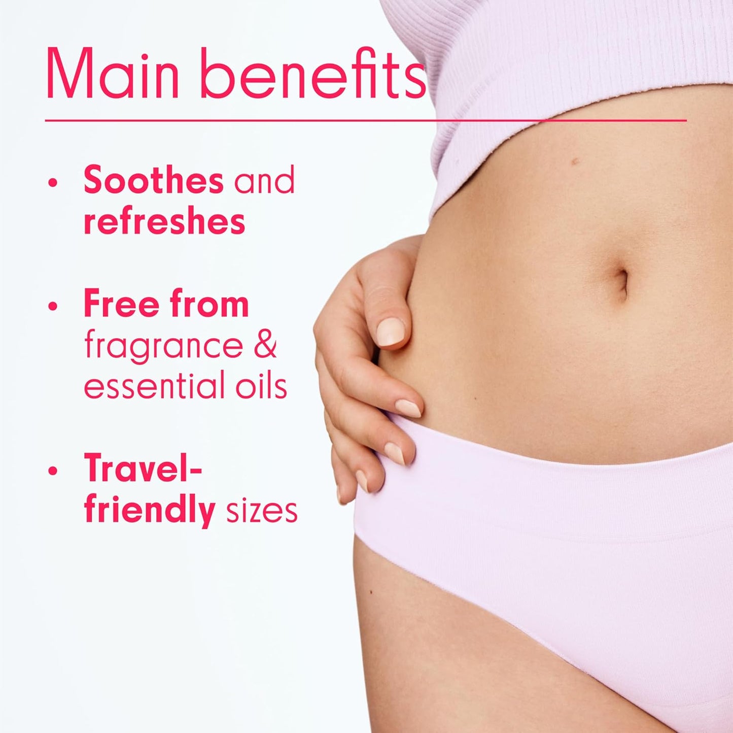 Love Wellness Skincare for Down There Bundle | Gentle pH Balancing Cleanser, Moisturizing Comfy Cream & Refreshing Wipes | Feminine Care for pH Balance, Dry & Sensitive Vulva | Fragrance-Free