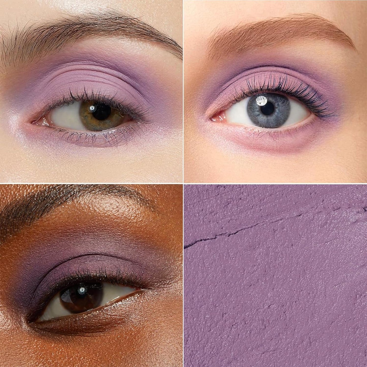 Purple Mauve Eyeshadow Stick Blendable Cream Eyeshadow Hypoallergenic Neutral Eye Shadow Stick, Waterproof Long Lasting High Pigmented Smokey eyeshadow Pencil (17# Mauve Matte)