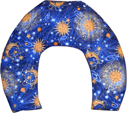 Nature's Approach Aromatherapy Neck Wrap | Hot or Cold Therapy with a Soothing Blend of 12 Natural Herbs | Microwave and Freezer Safe